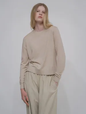 RELAXED CREWNECK SWEATER