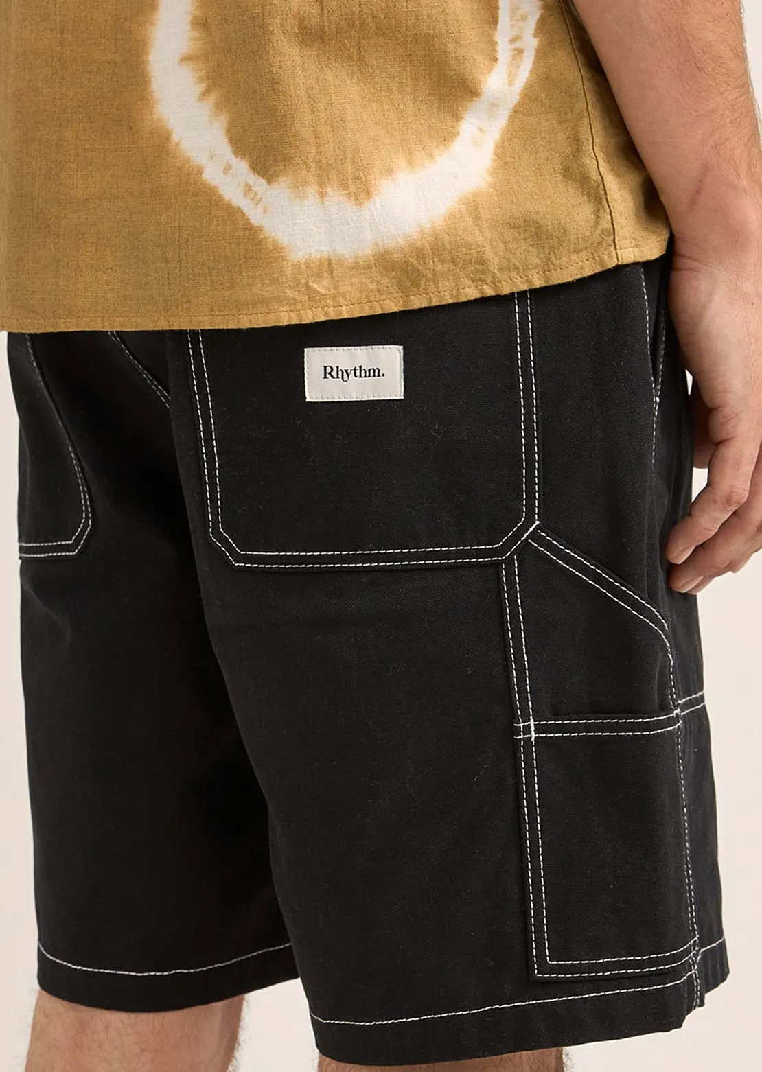 Rhythm Men's Carpenter Canvas Shorts
