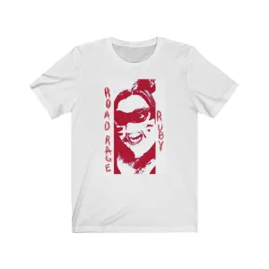 Road Rage Ruby Unisex Jersey Short Sleeve Tee