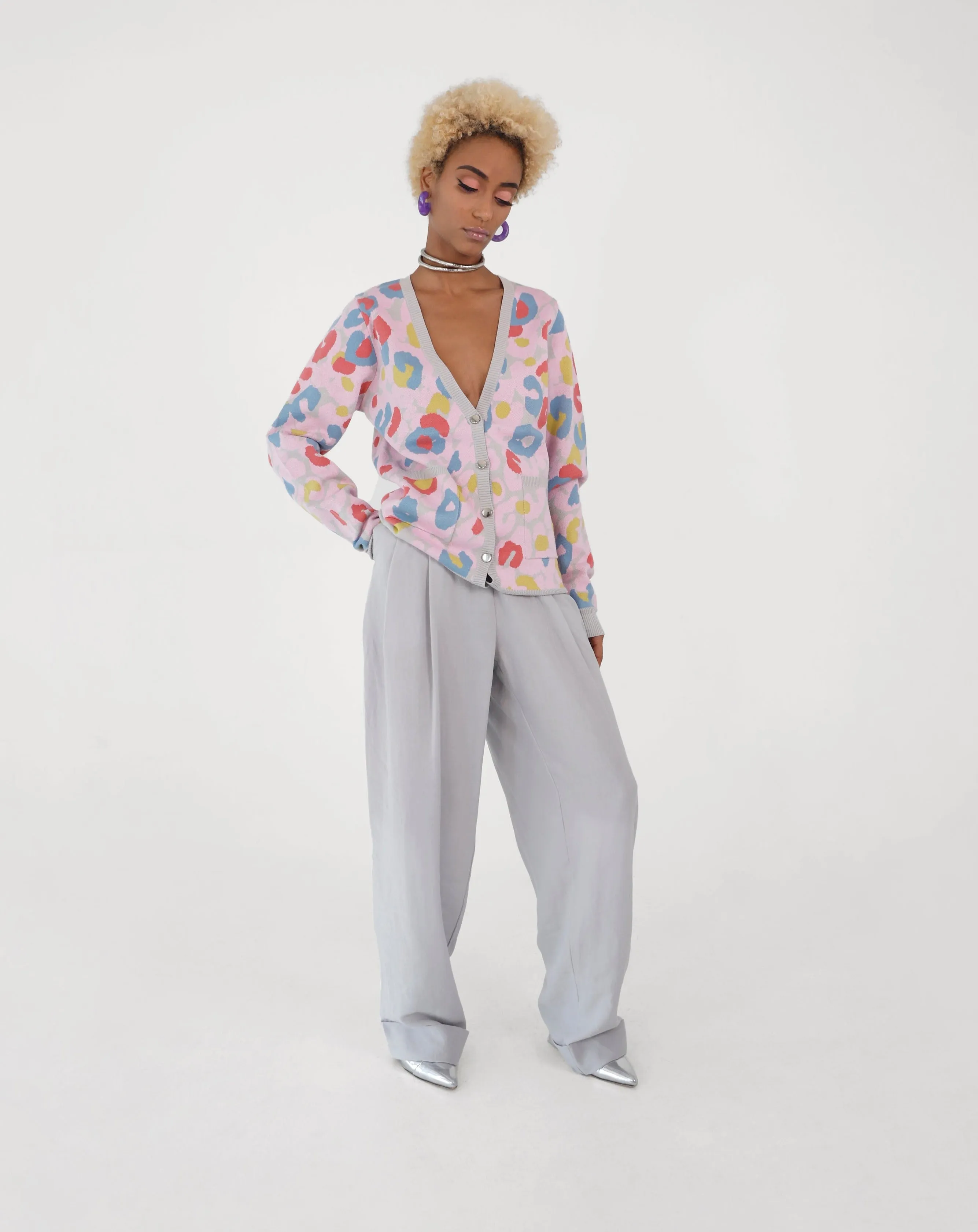 Robert Linen Trouser - Smoke