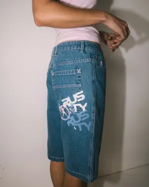 Rock Hot Low Rise Baggy Jort