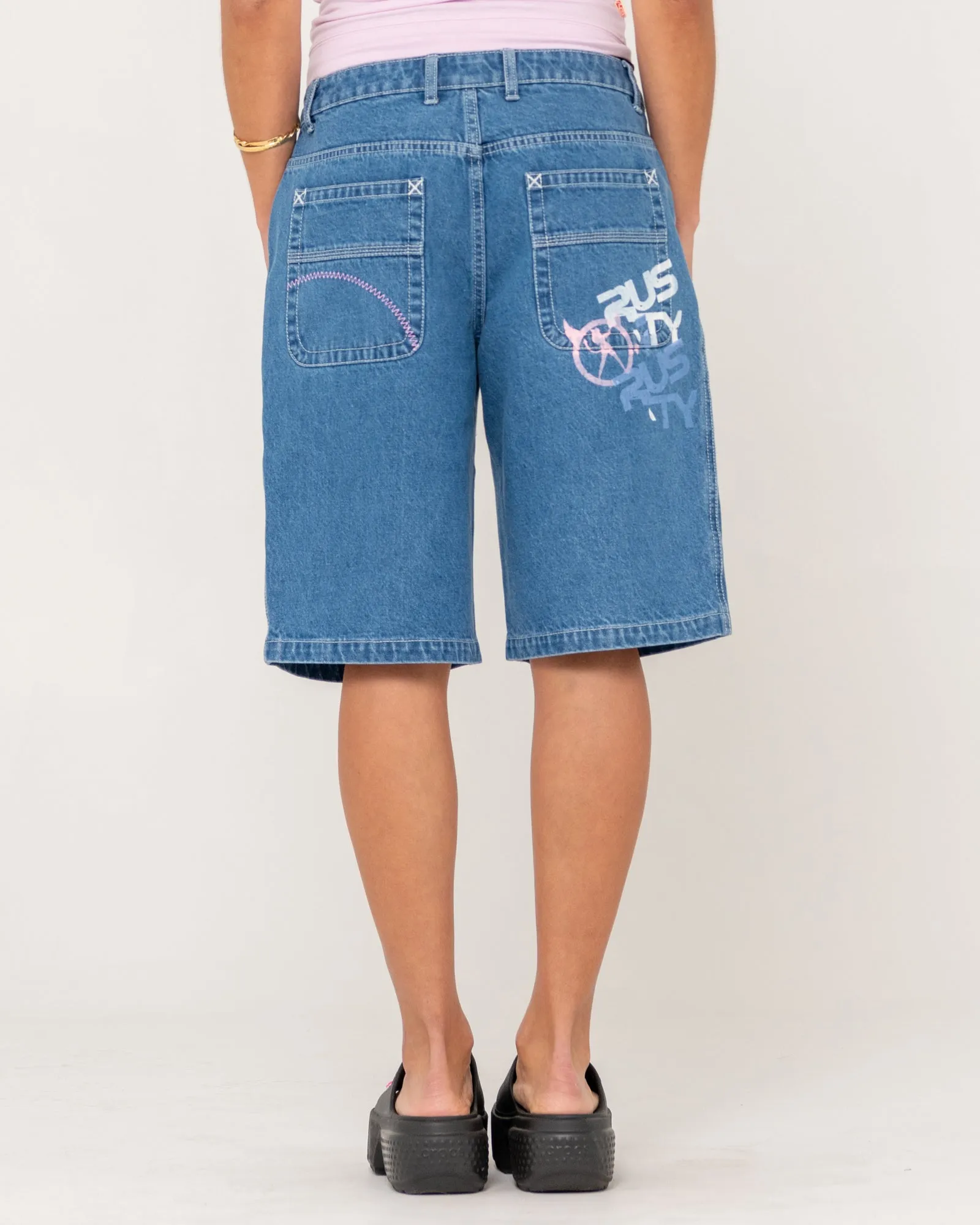 Rock Hot Low Rise Baggy Jort