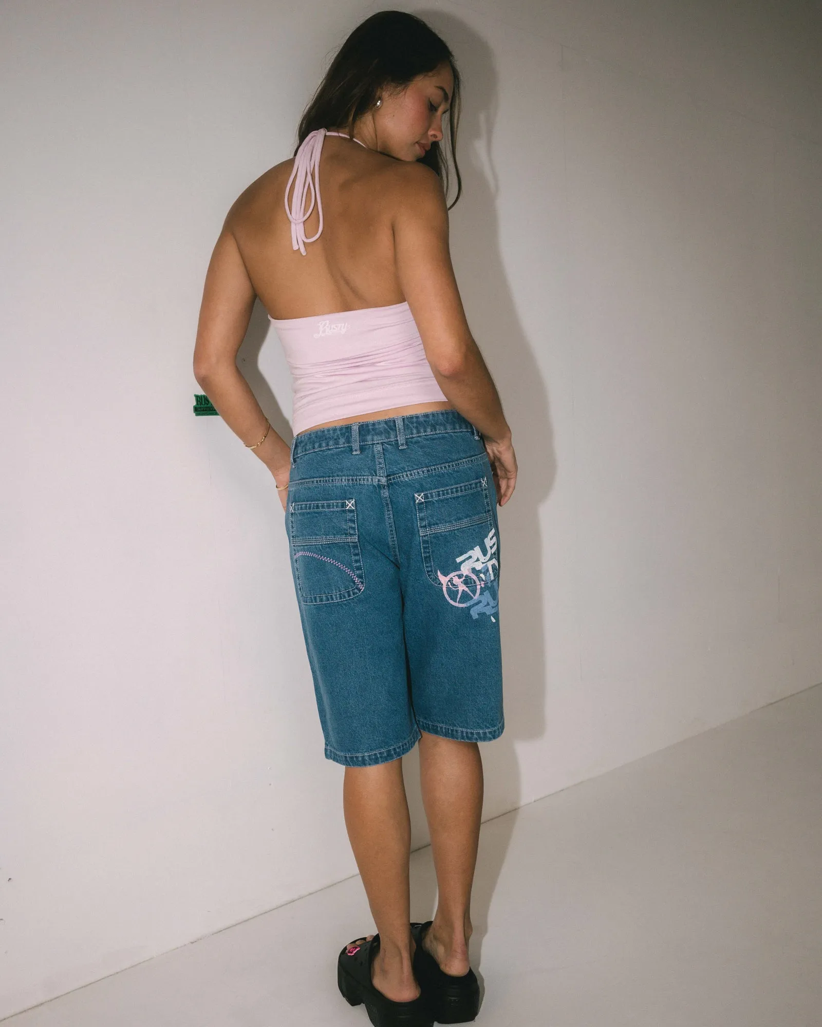Rock Hot Low Rise Baggy Jort