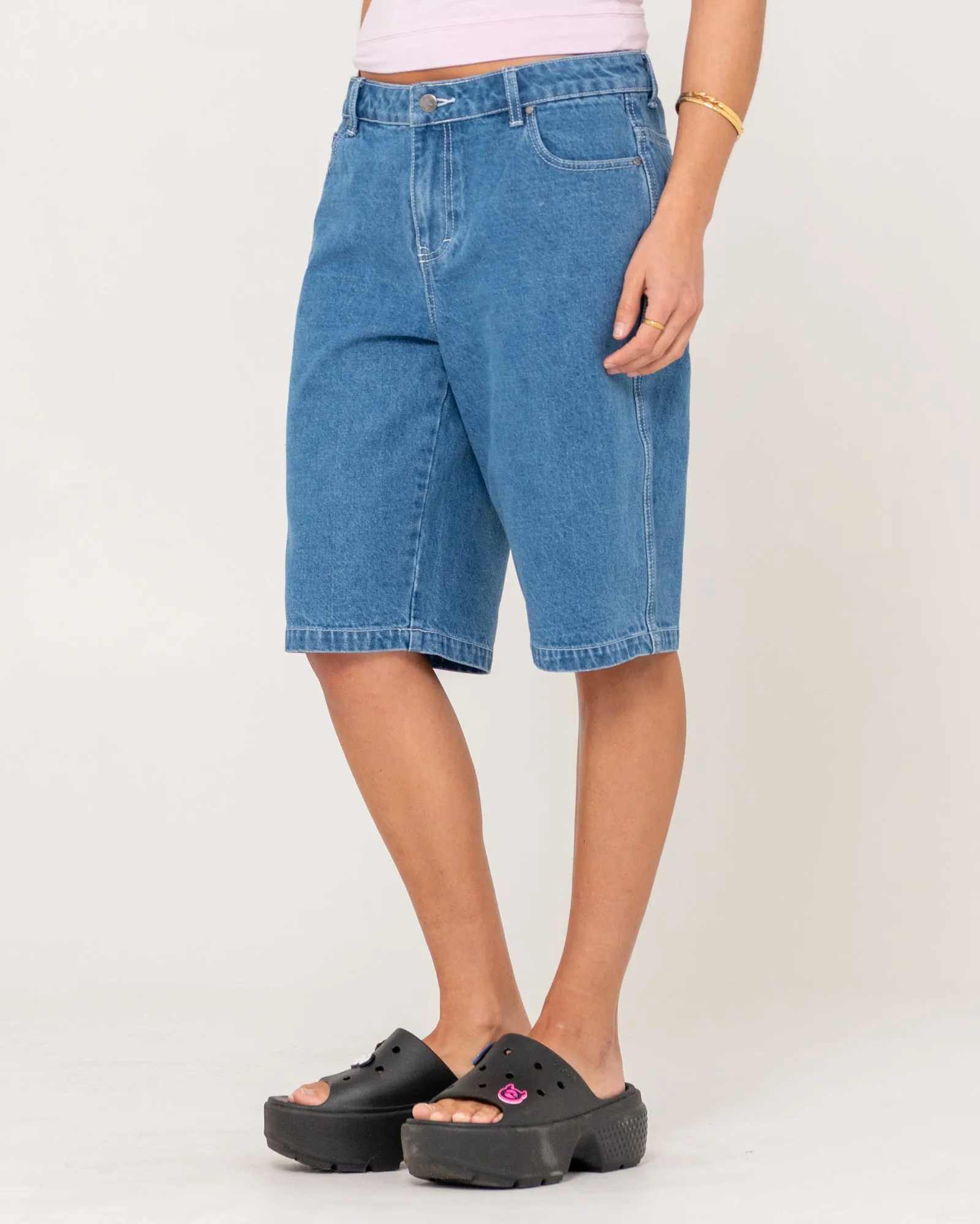 Rock Hot Low Rise Baggy Jort