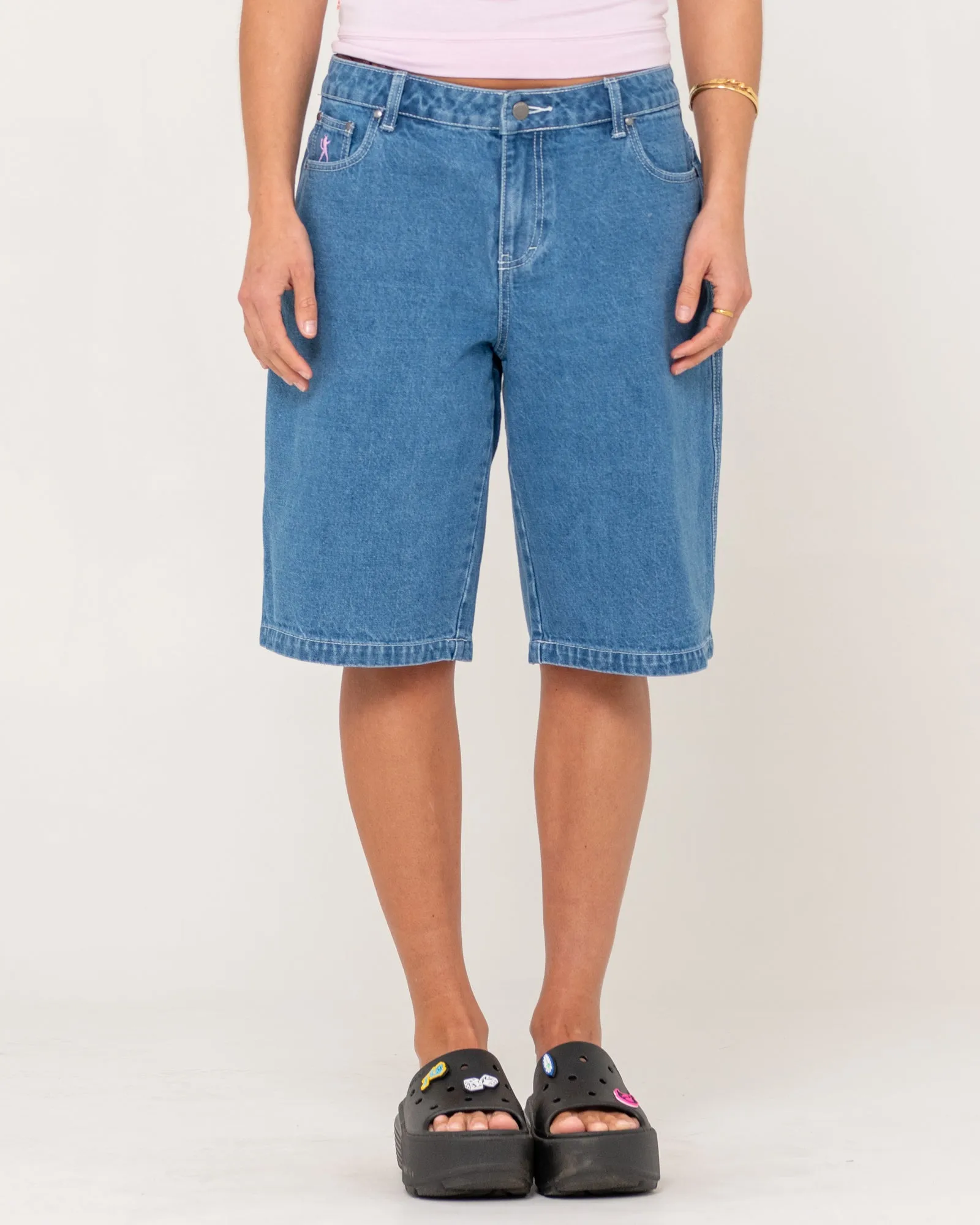 Rock Hot Low Rise Baggy Jort