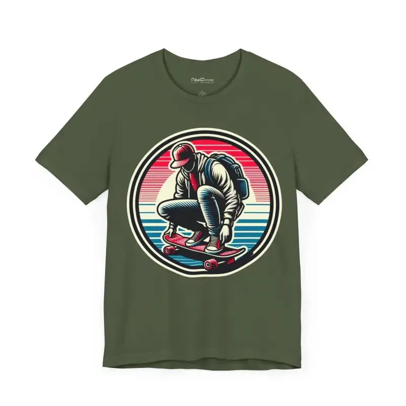 Rock your Flow with Unisex Jersey Short Sleeve Tee