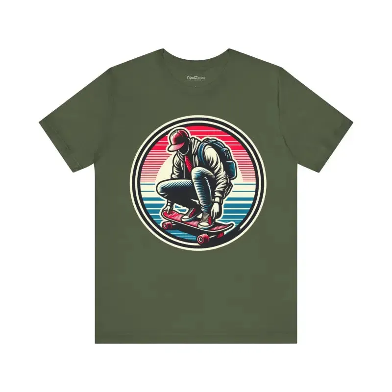 Rock your Flow with Unisex Jersey Short Sleeve Tee