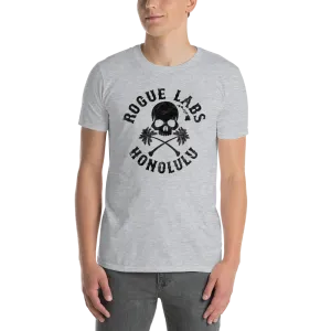 Rogue Labs Skull Palm Logo Mens T-Shirt