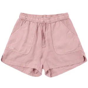Safari Linen Shorts Womens
