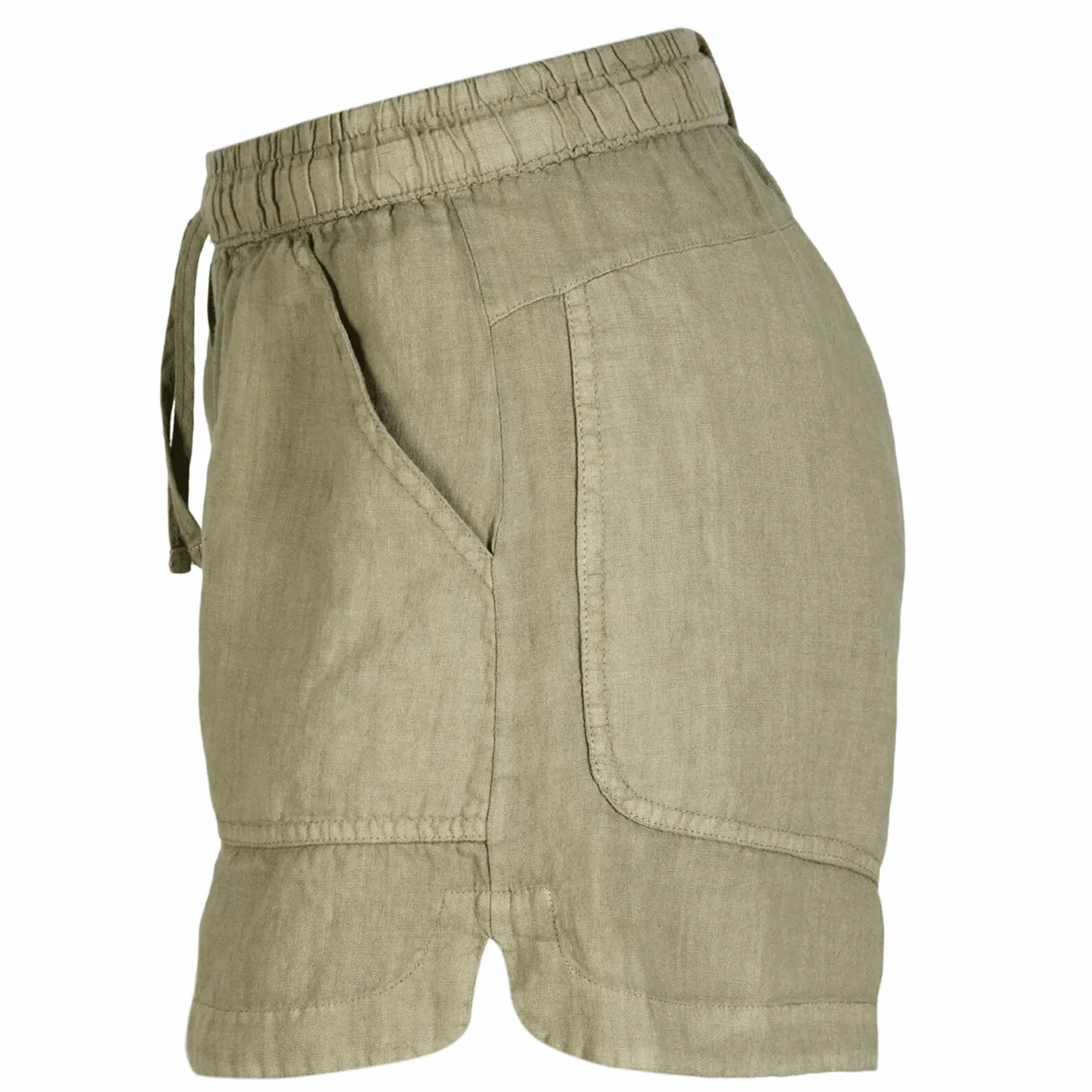 Safari Linen Shorts Womens