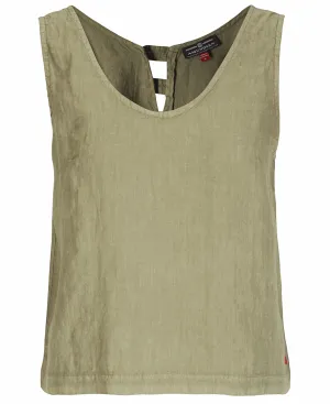 Safari Linen Top Womens