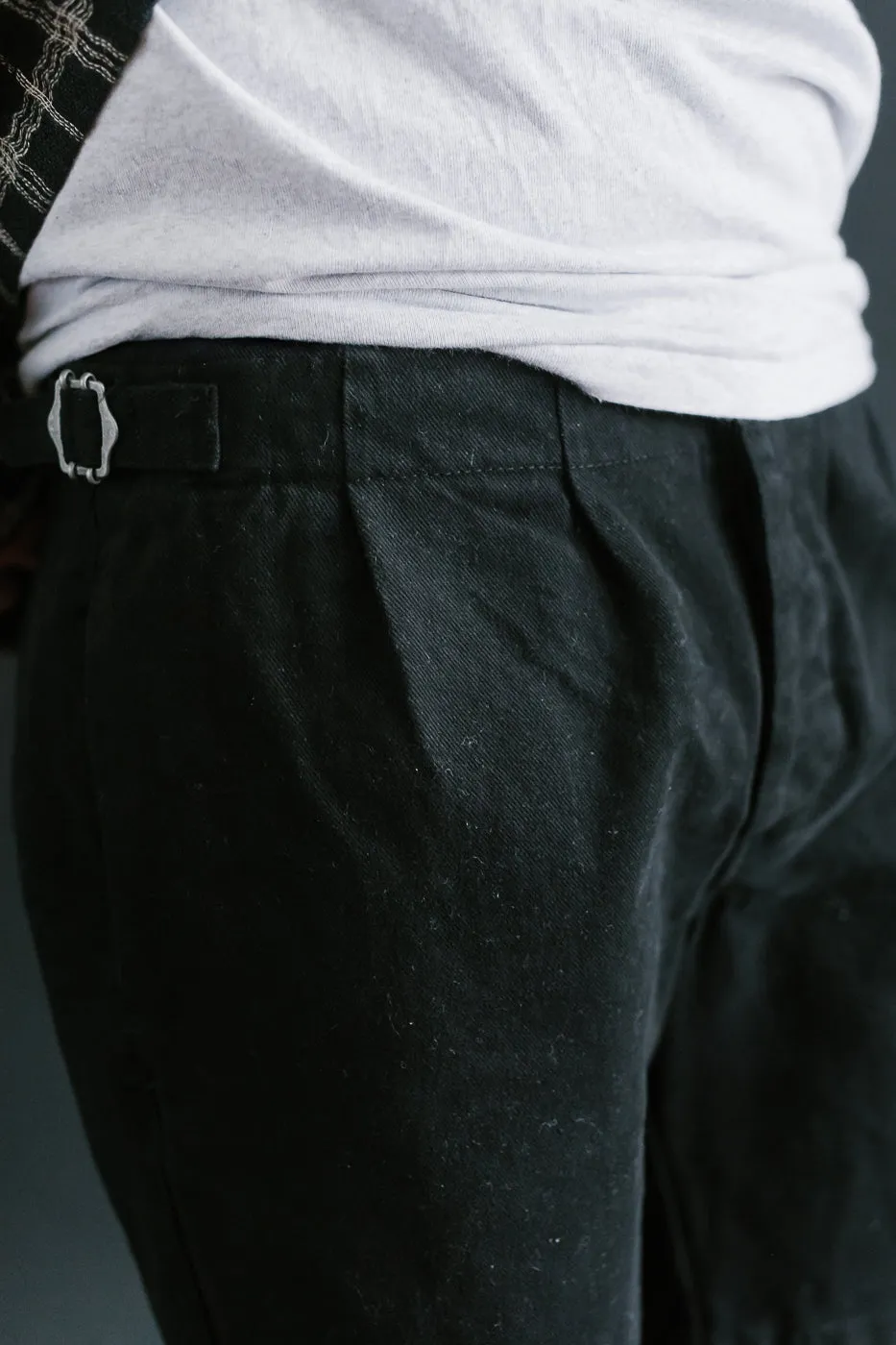 Safari Shorts Twill - Black