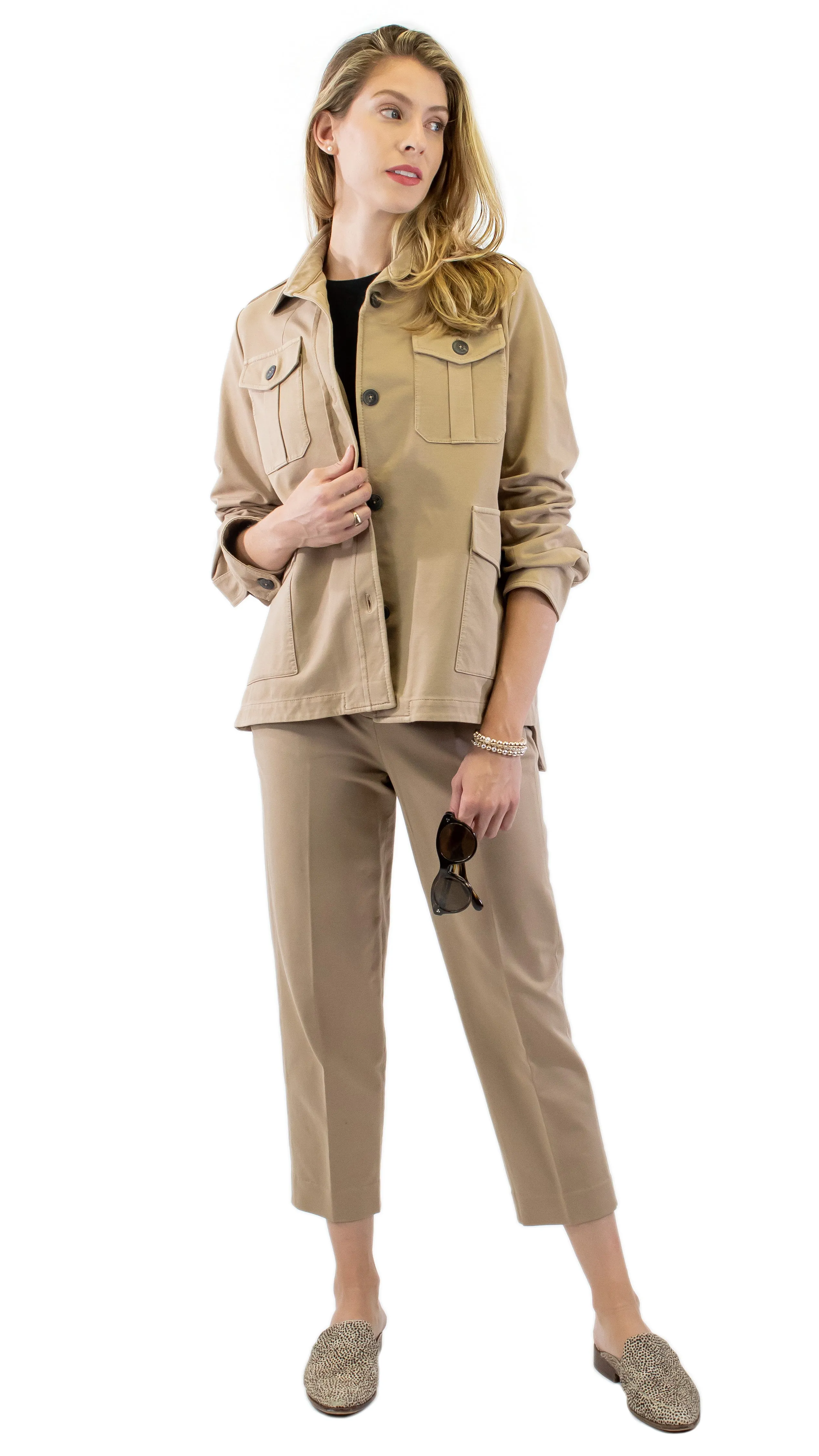 Safari Style Jacket - Camel