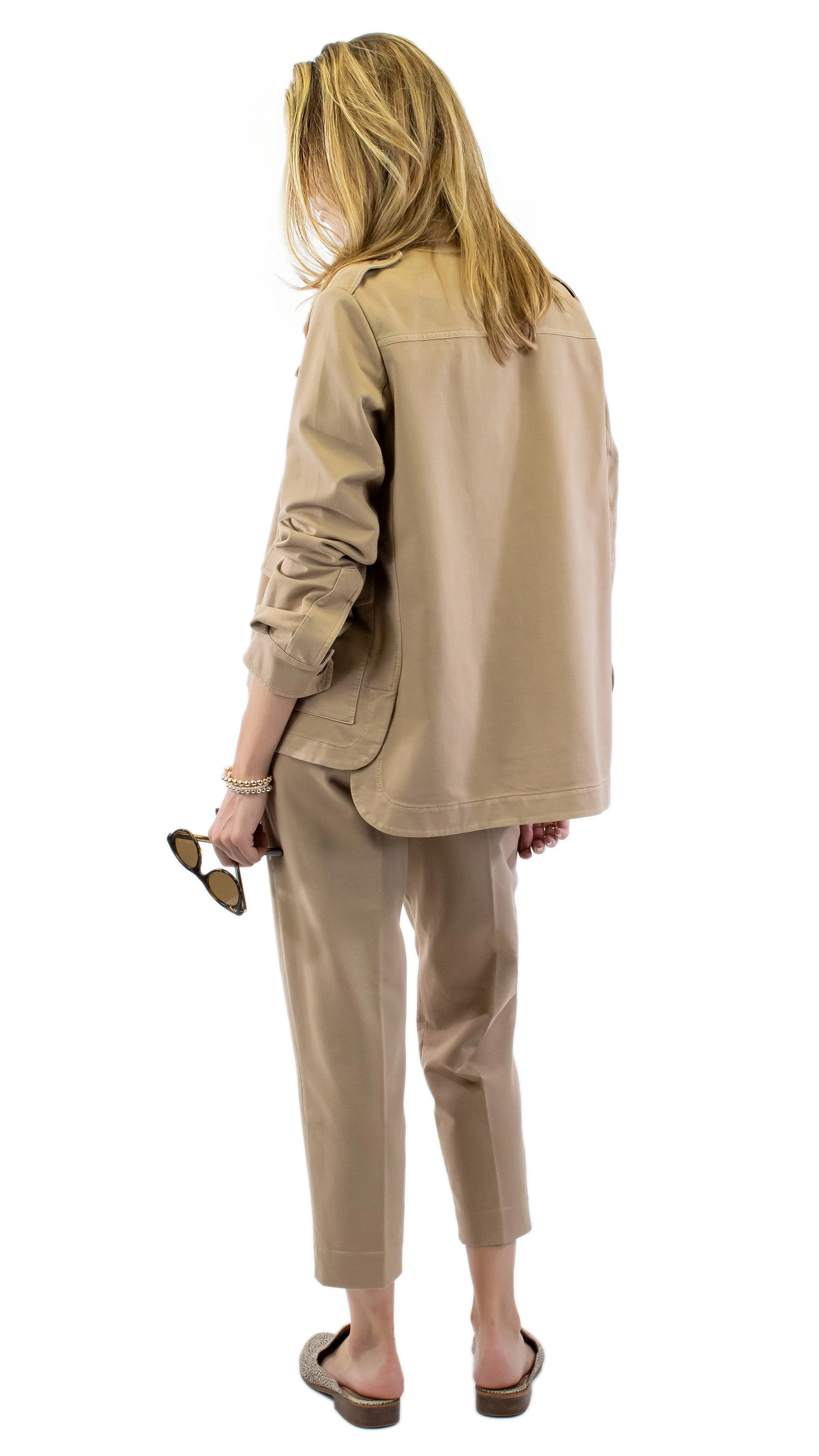 Safari Style Jacket - Camel
