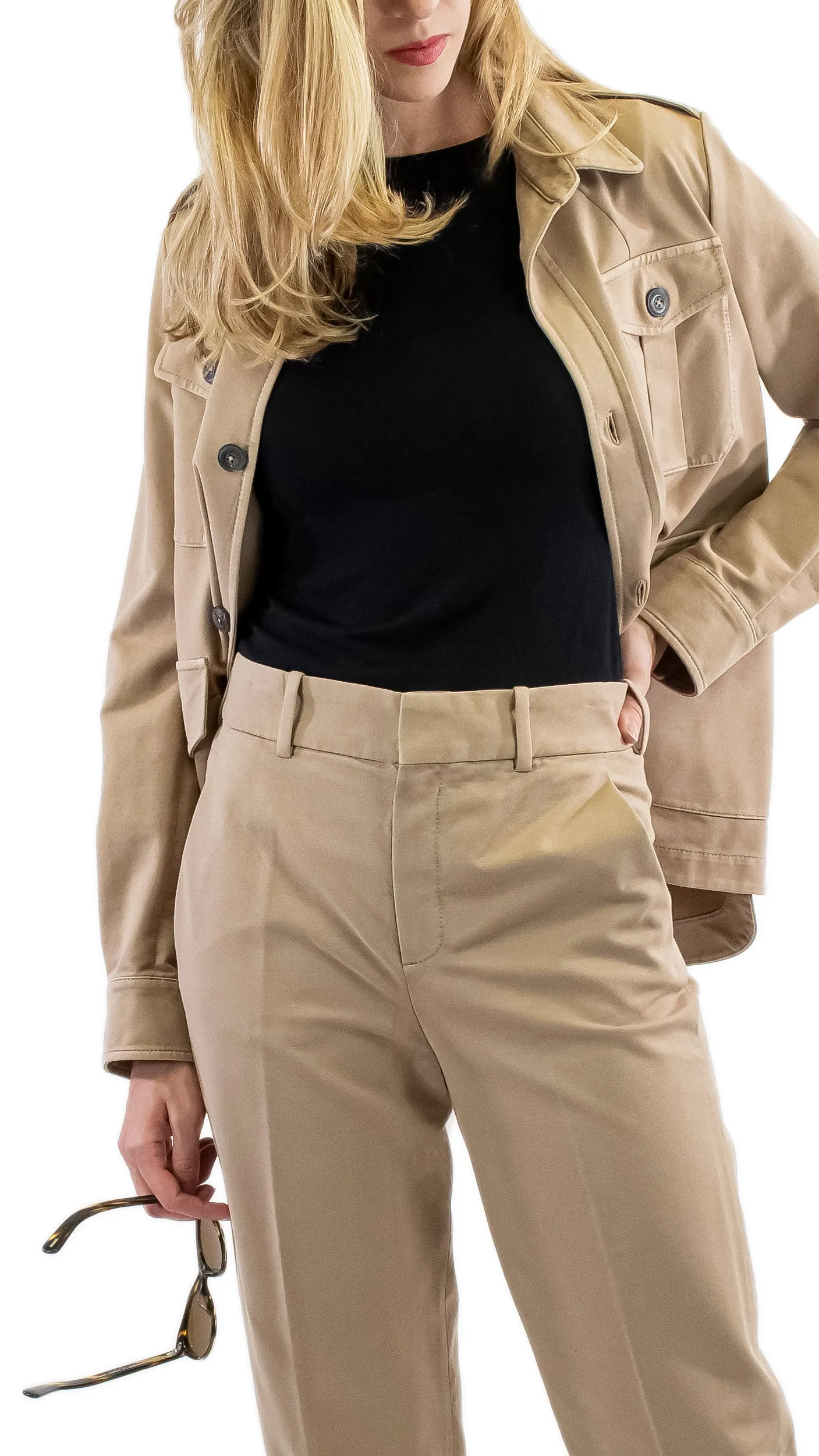 Safari Style Jacket - Camel