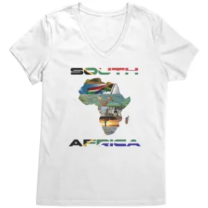 Safari Vneck Shirt, South Africa Vneck Shirt, Africa Tour Shirt Safari Zoo Vneck Shirt Vacation Shirt African Safari Zoo Shirt, Travel Gifts