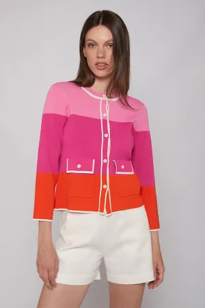 SANDRA WHITE LINEN COTTON SHORT