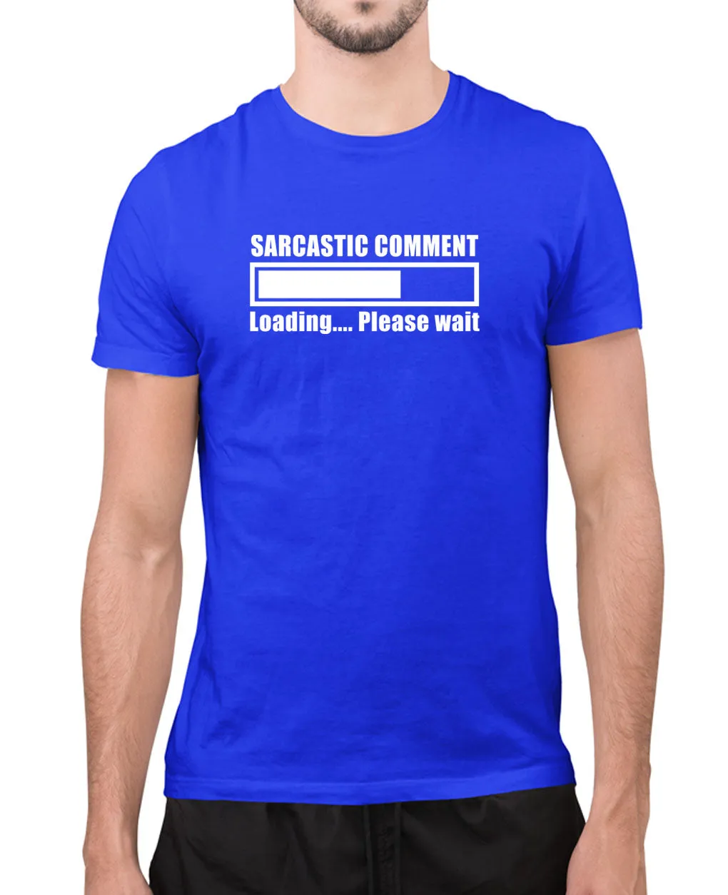 Sarcasm comment loading t-shirt, funny joke t-shirt