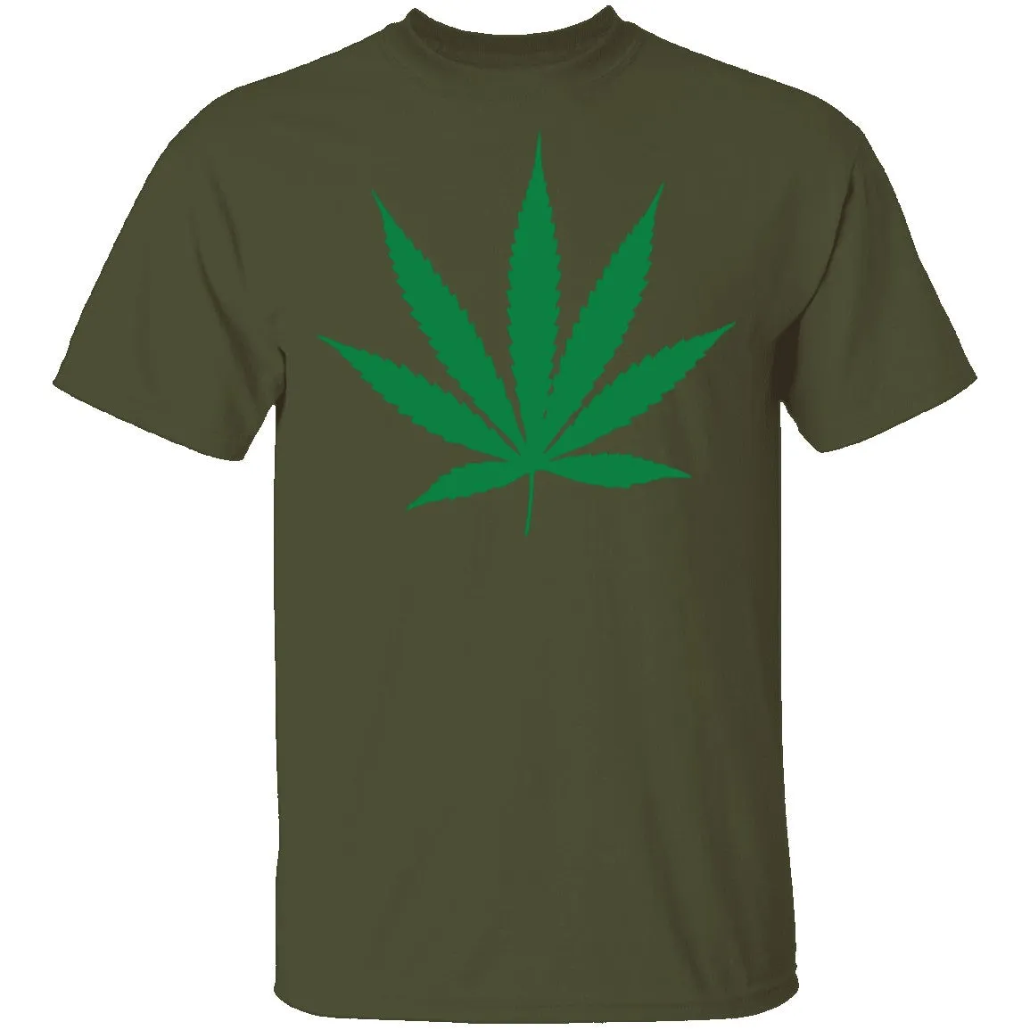 Sativa Cannabis Leaf T-Shirt