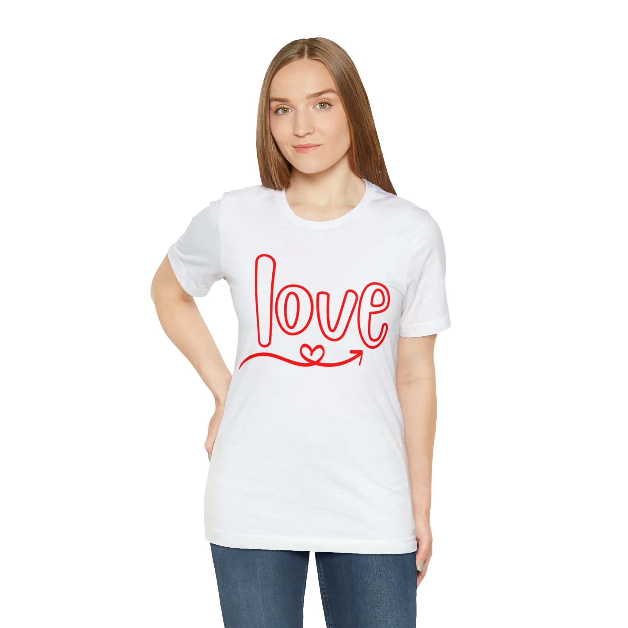 Script Love Short Sleeve T-Shirt
