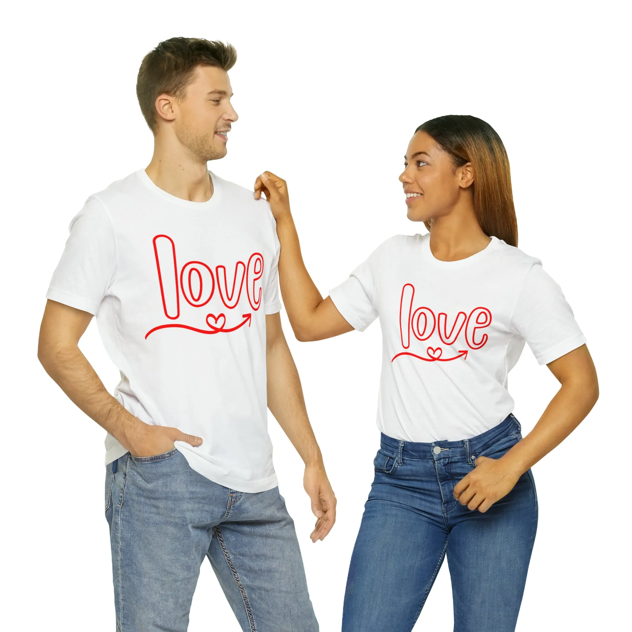 Script Love Short Sleeve T-Shirt