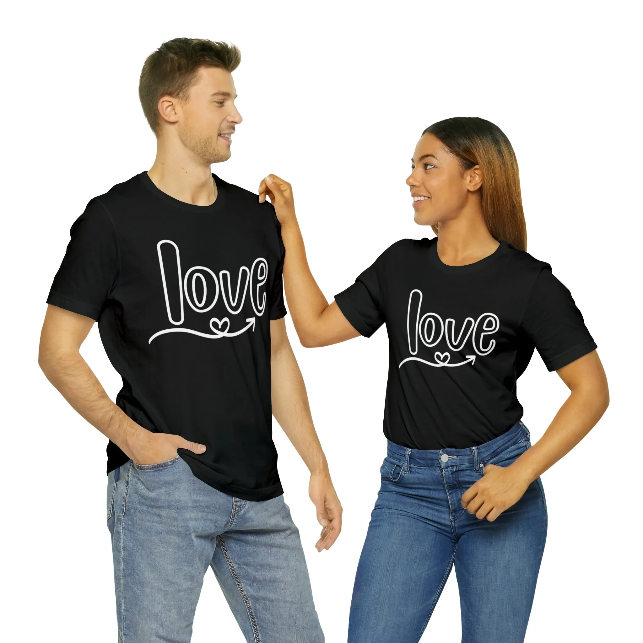 Script Love Short Sleeve T-Shirt
