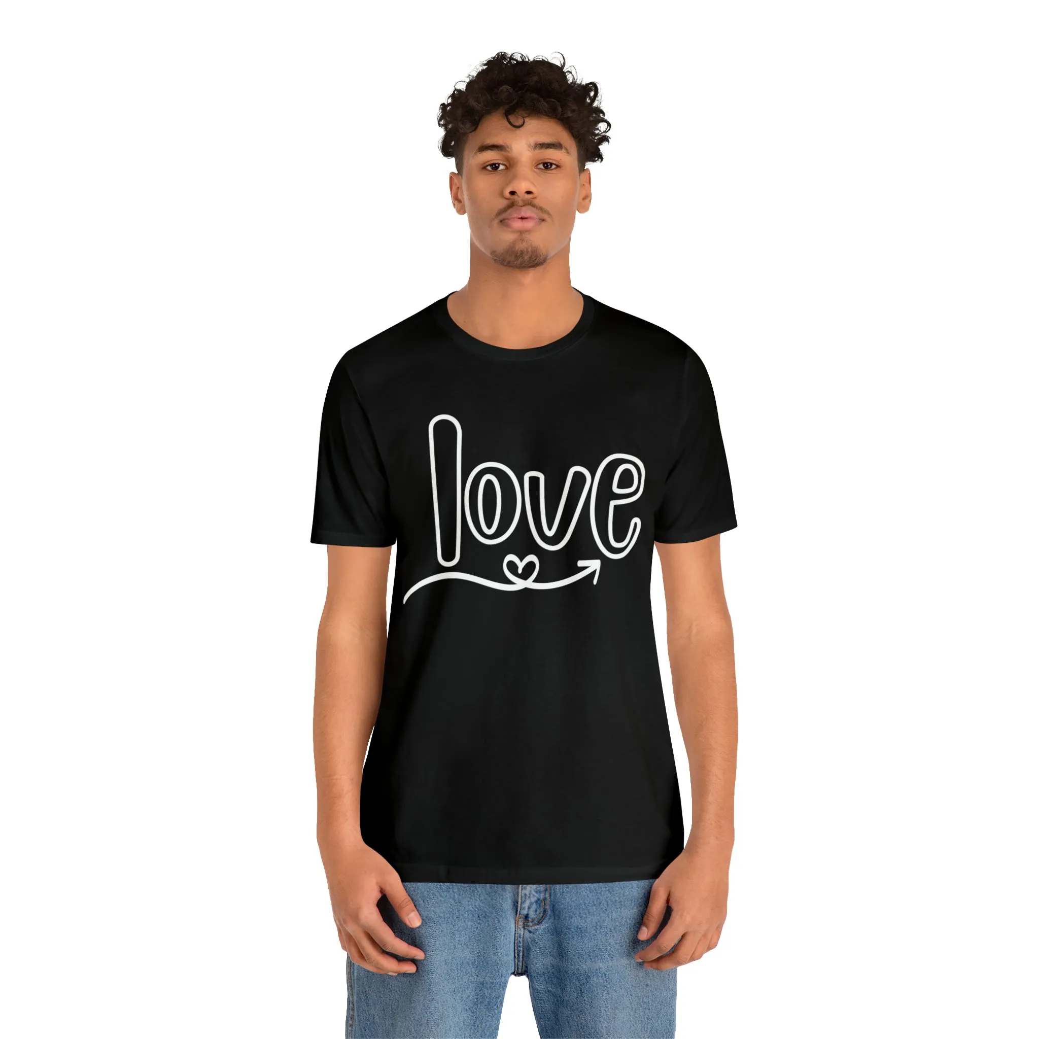 Script Love Short Sleeve T-Shirt