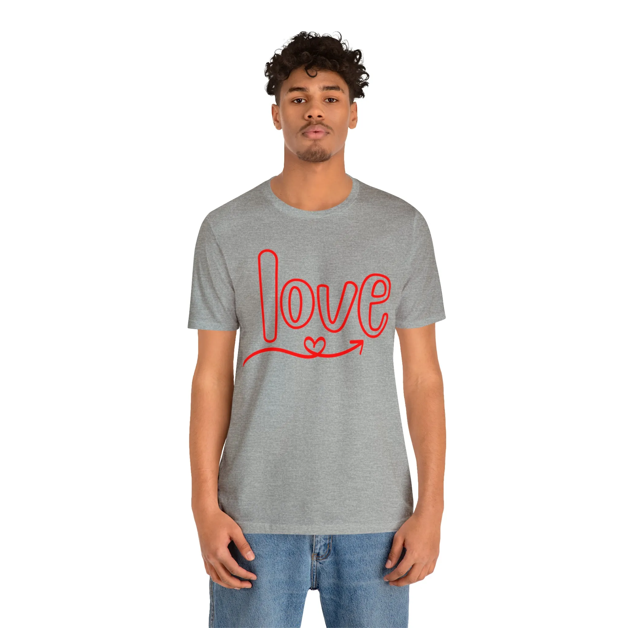 Script Love Short Sleeve T-Shirt