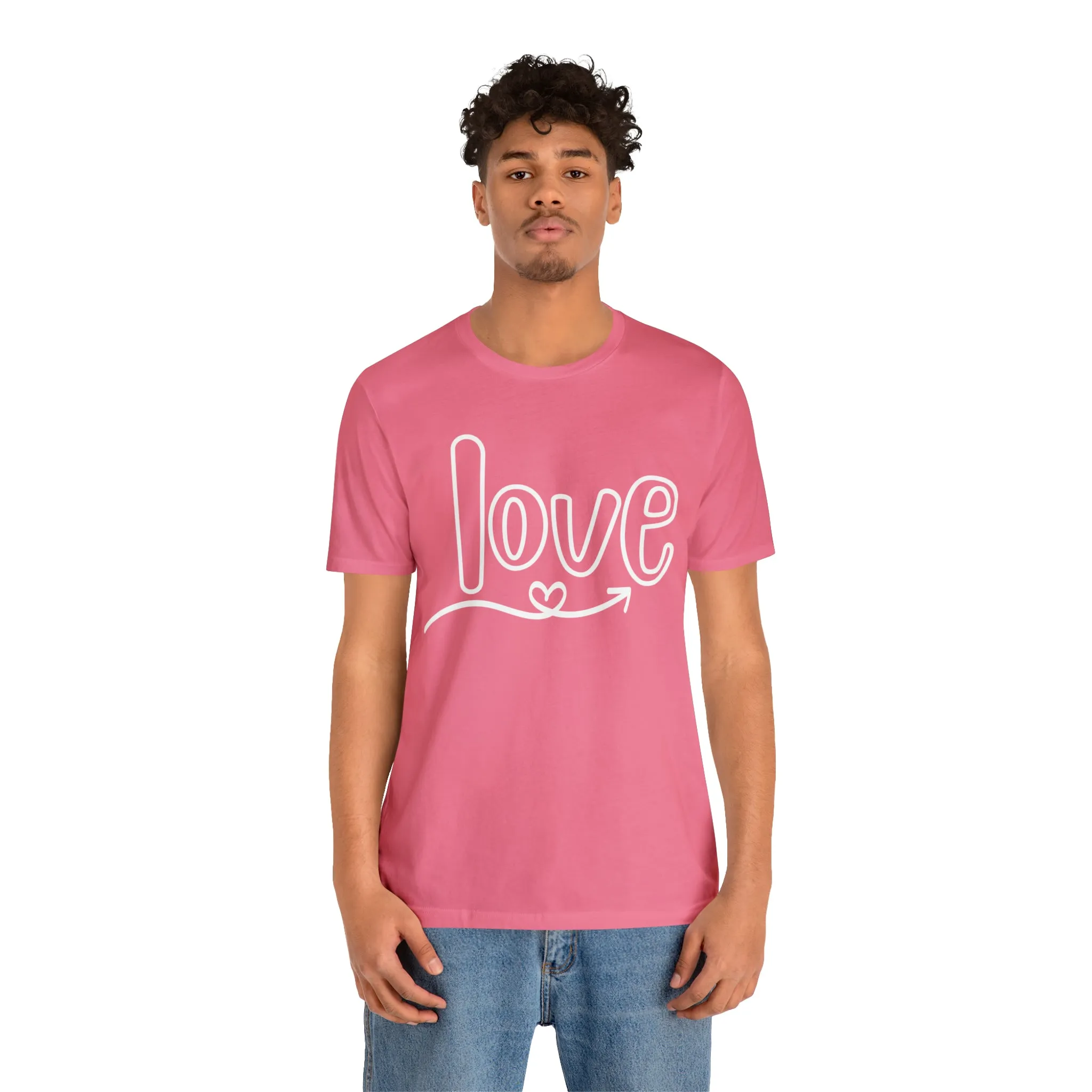 Script Love Short Sleeve T-Shirt