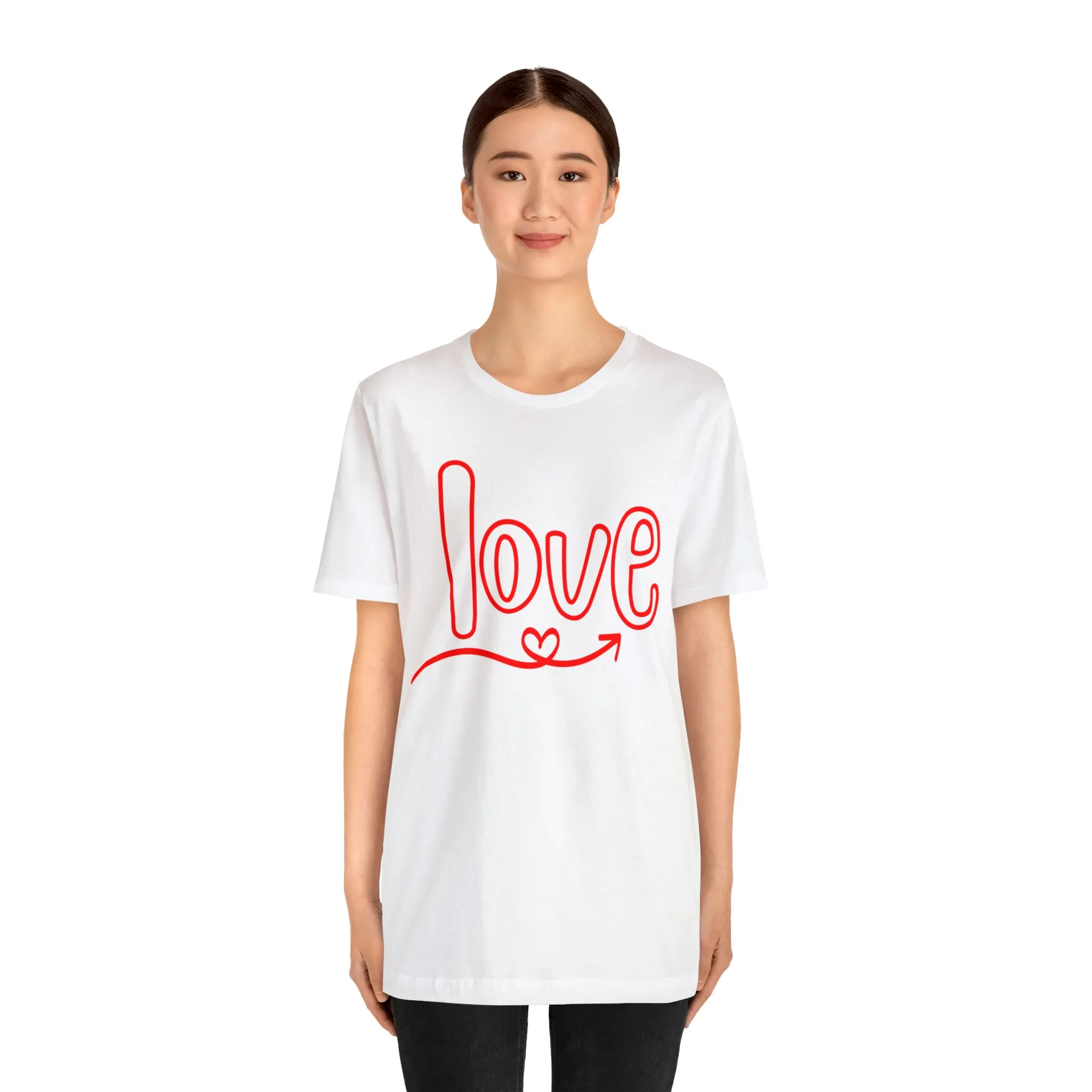 Script Love Short Sleeve T-Shirt