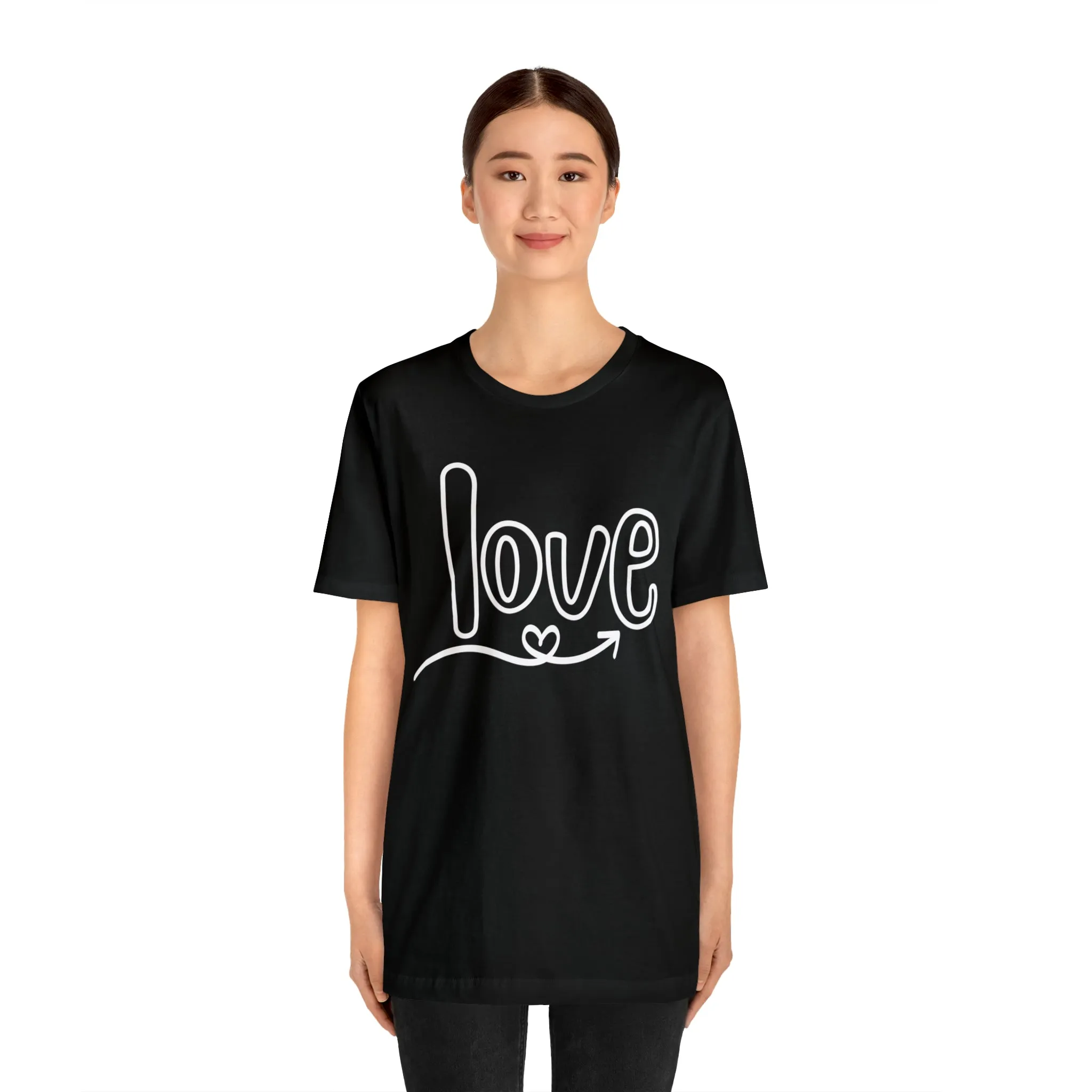 Script Love Short Sleeve T-Shirt