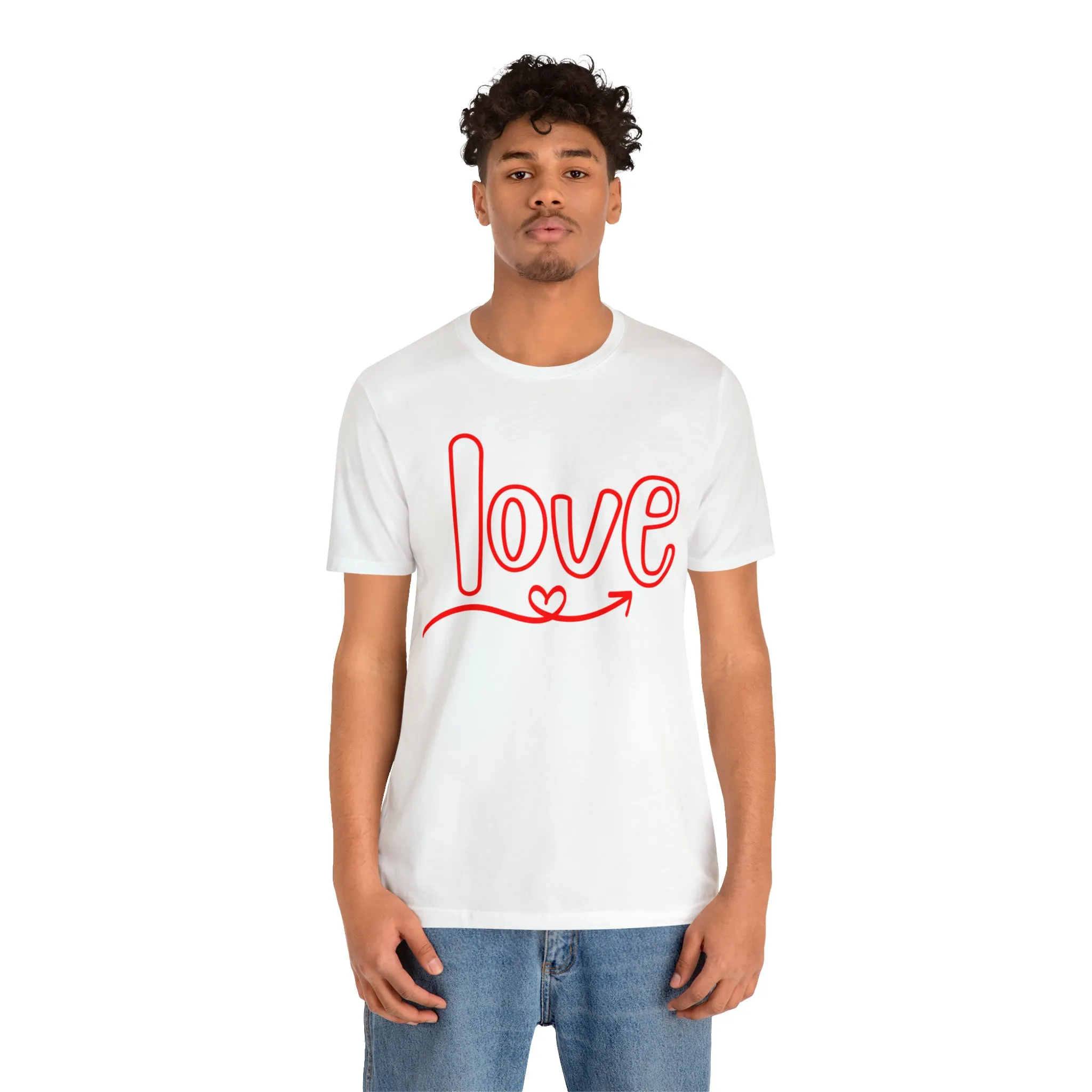 Script Love Short Sleeve T-Shirt