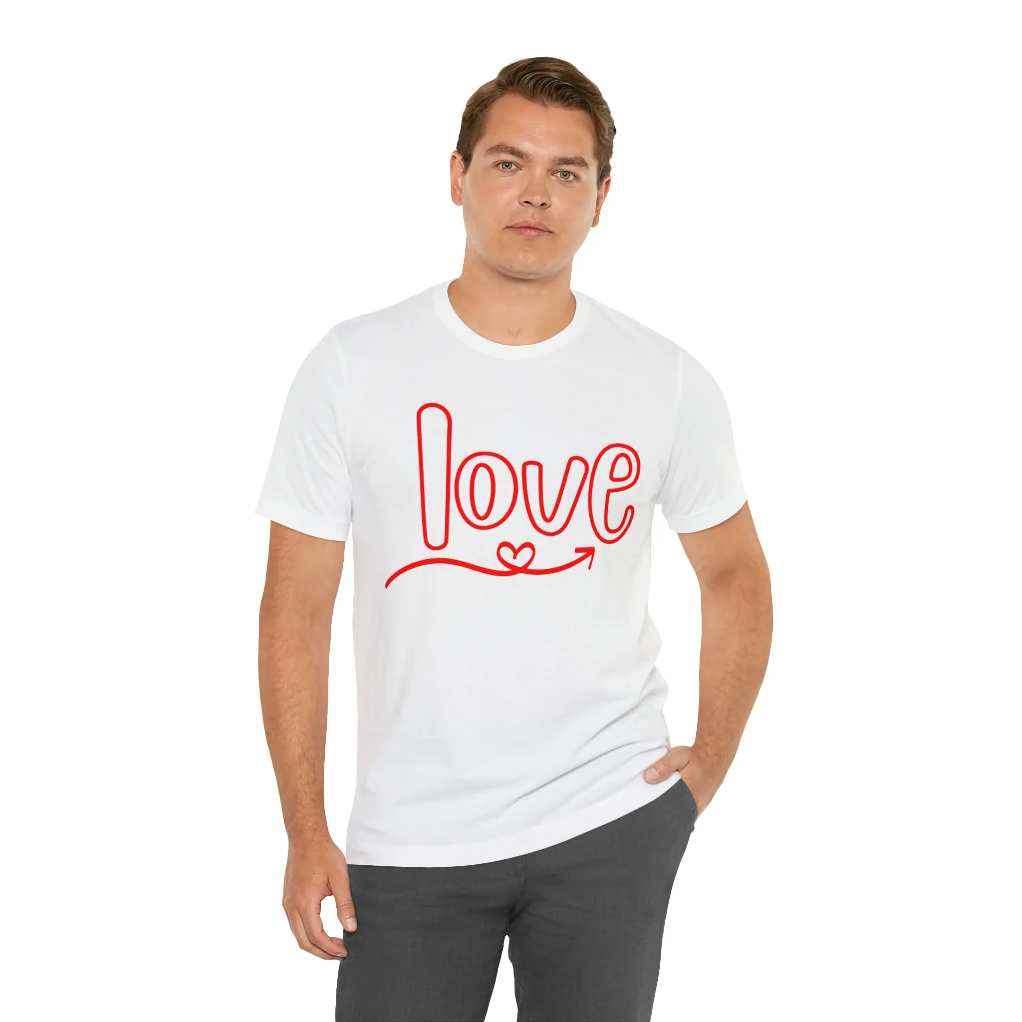 Script Love Short Sleeve T-Shirt