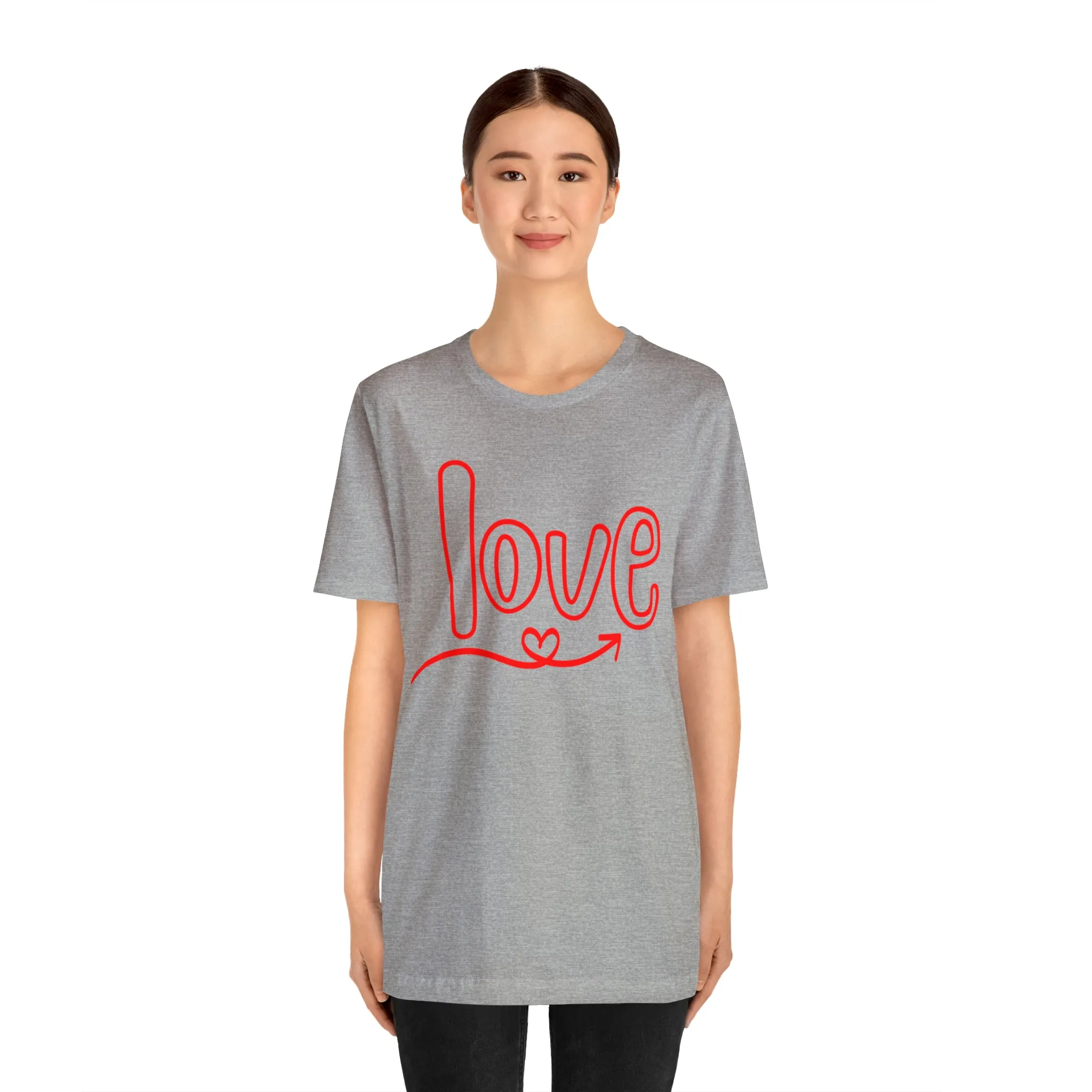 Script Love Short Sleeve T-Shirt