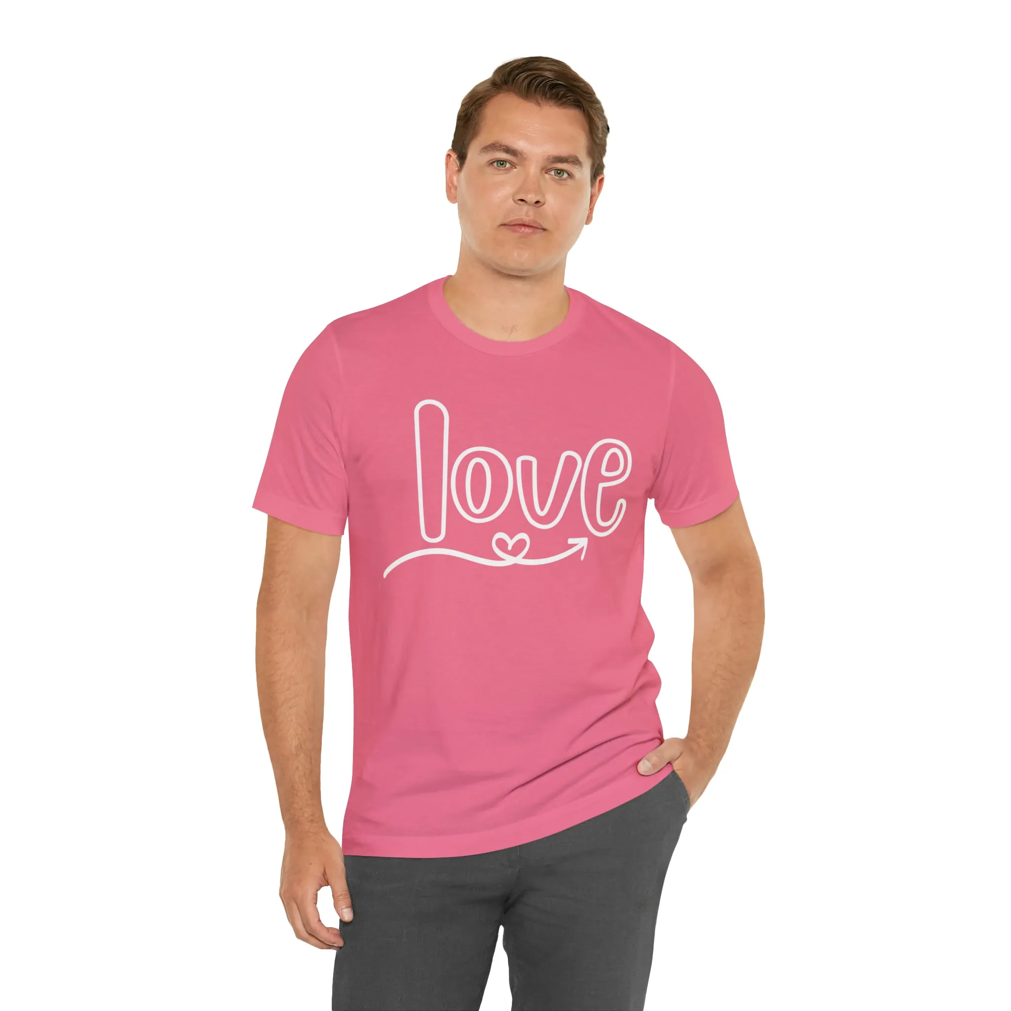 Script Love Short Sleeve T-Shirt