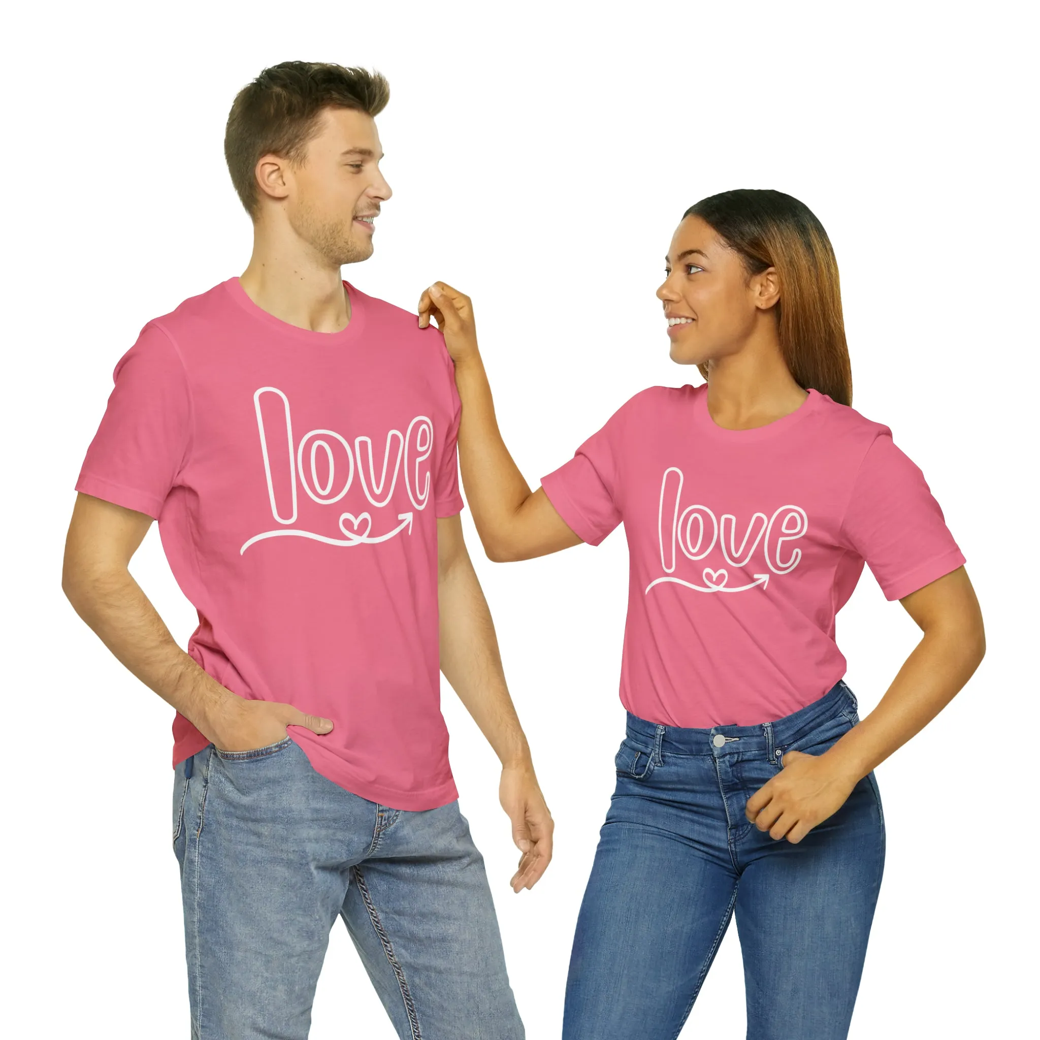 Script Love Short Sleeve T-Shirt