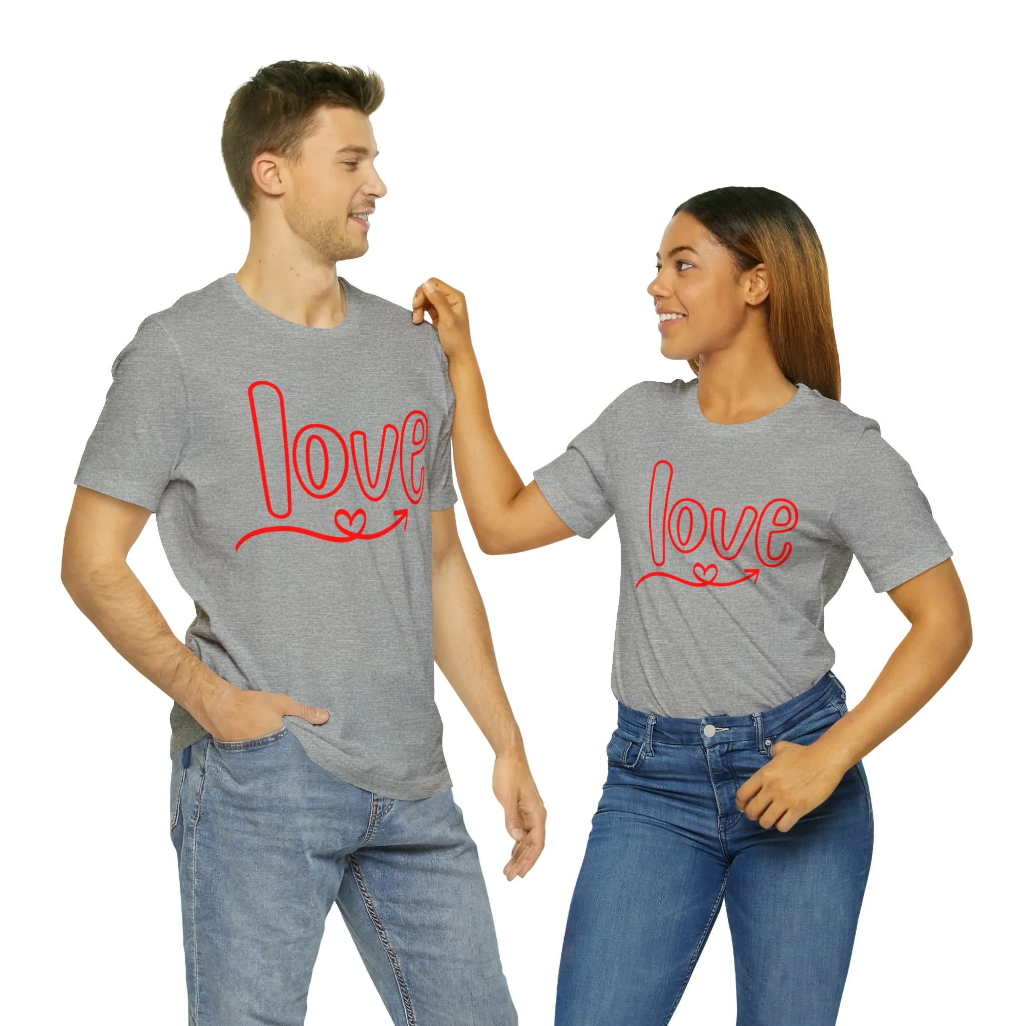 Script Love Short Sleeve T-Shirt