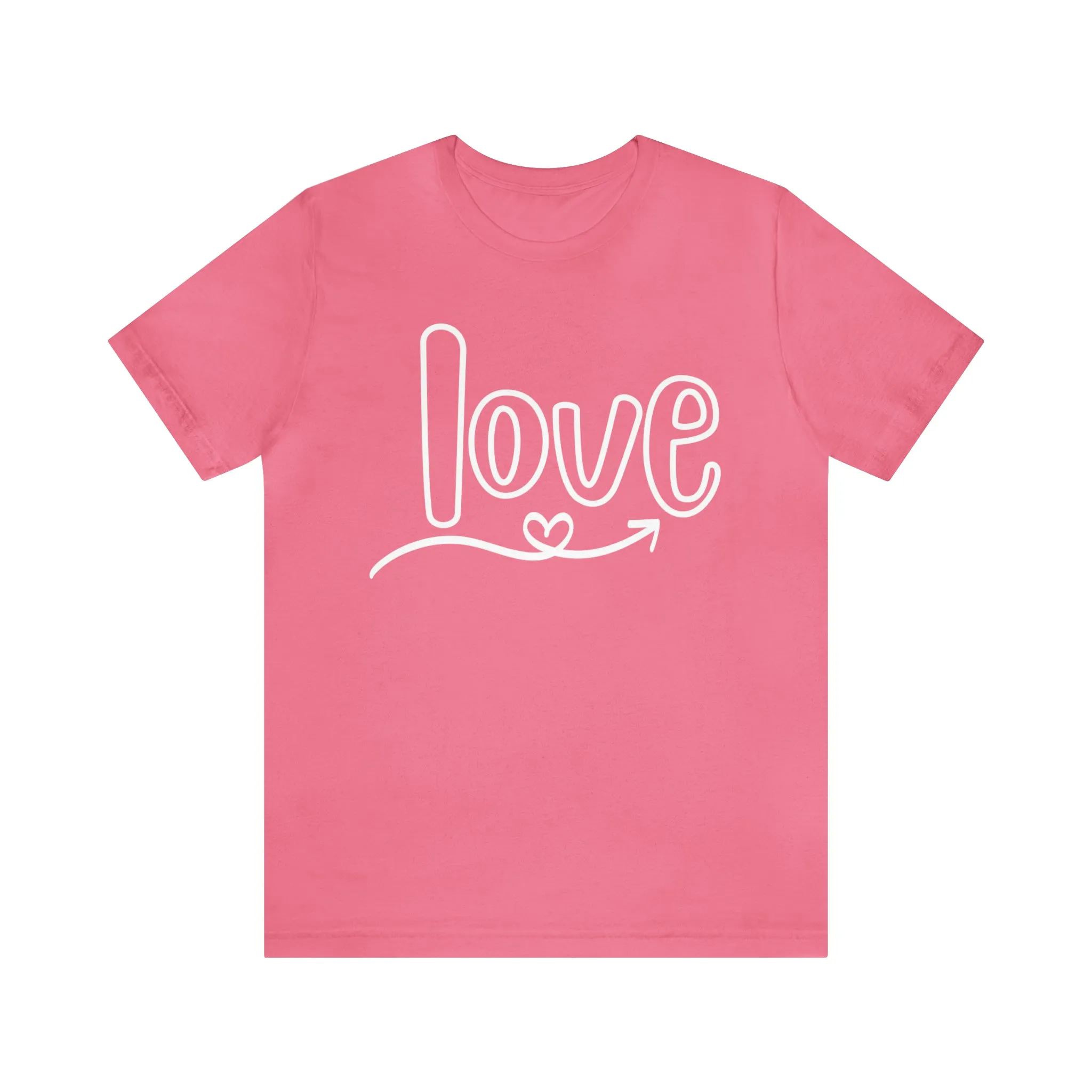 Script Love Short Sleeve T-Shirt