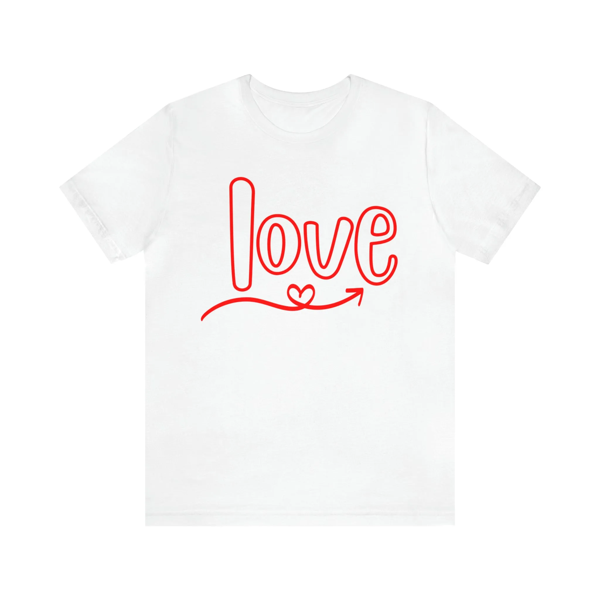 Script Love Short Sleeve T-Shirt