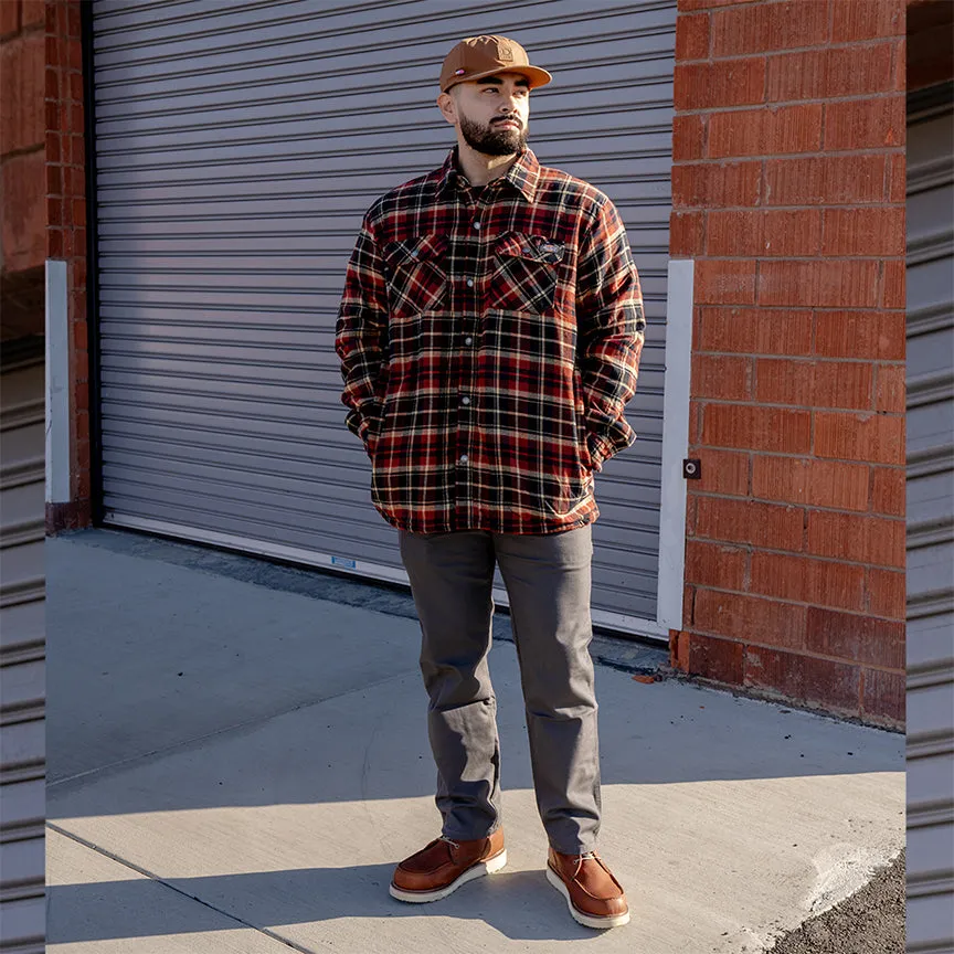 Sherpa Lined Flannel - Mens