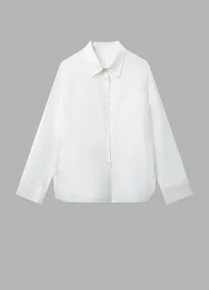 Shirt / JNBY Long Sleeve Silk Shirt (100% Silk)