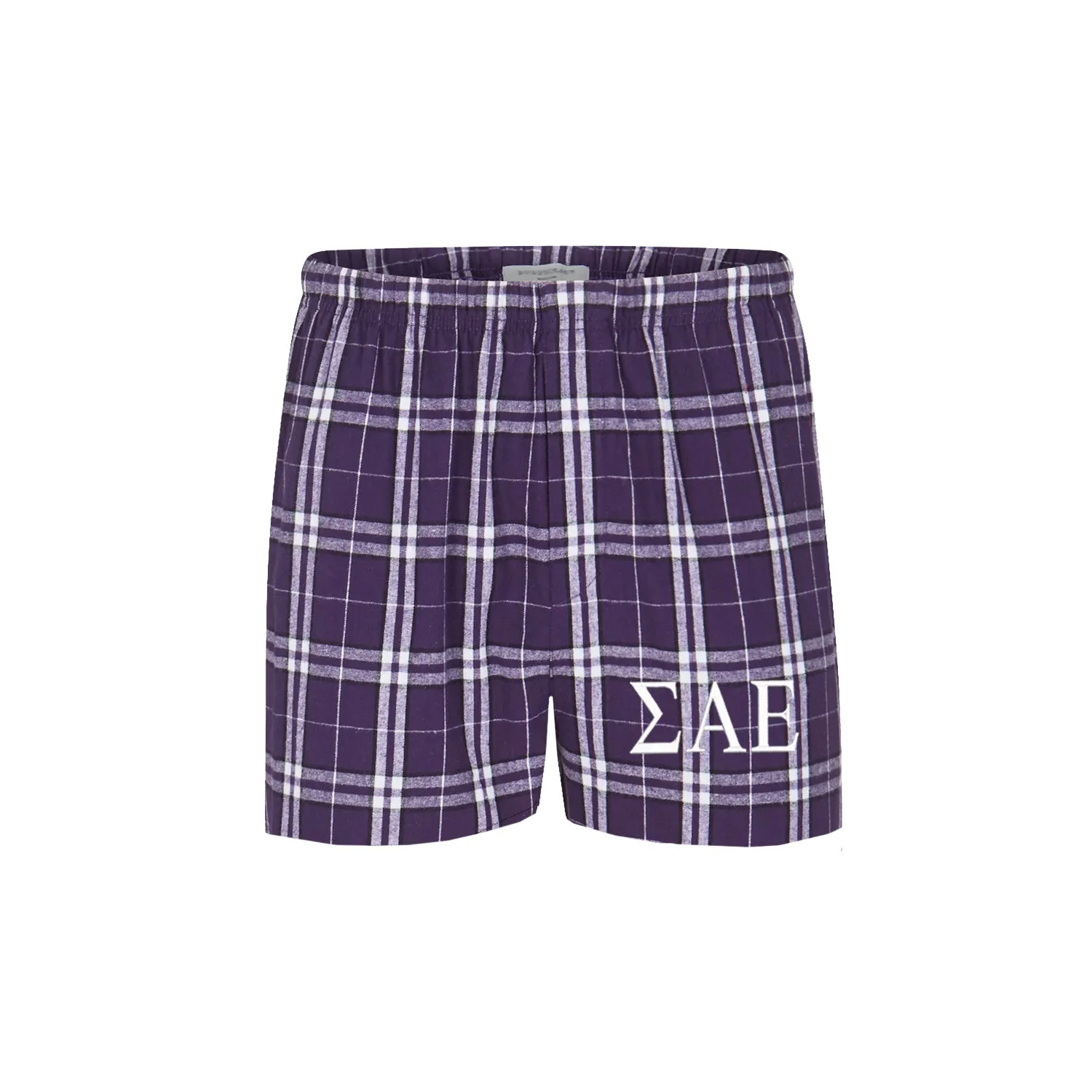 Sigma Alpha Epsilon Pajama Bottom Shorts-Boxers