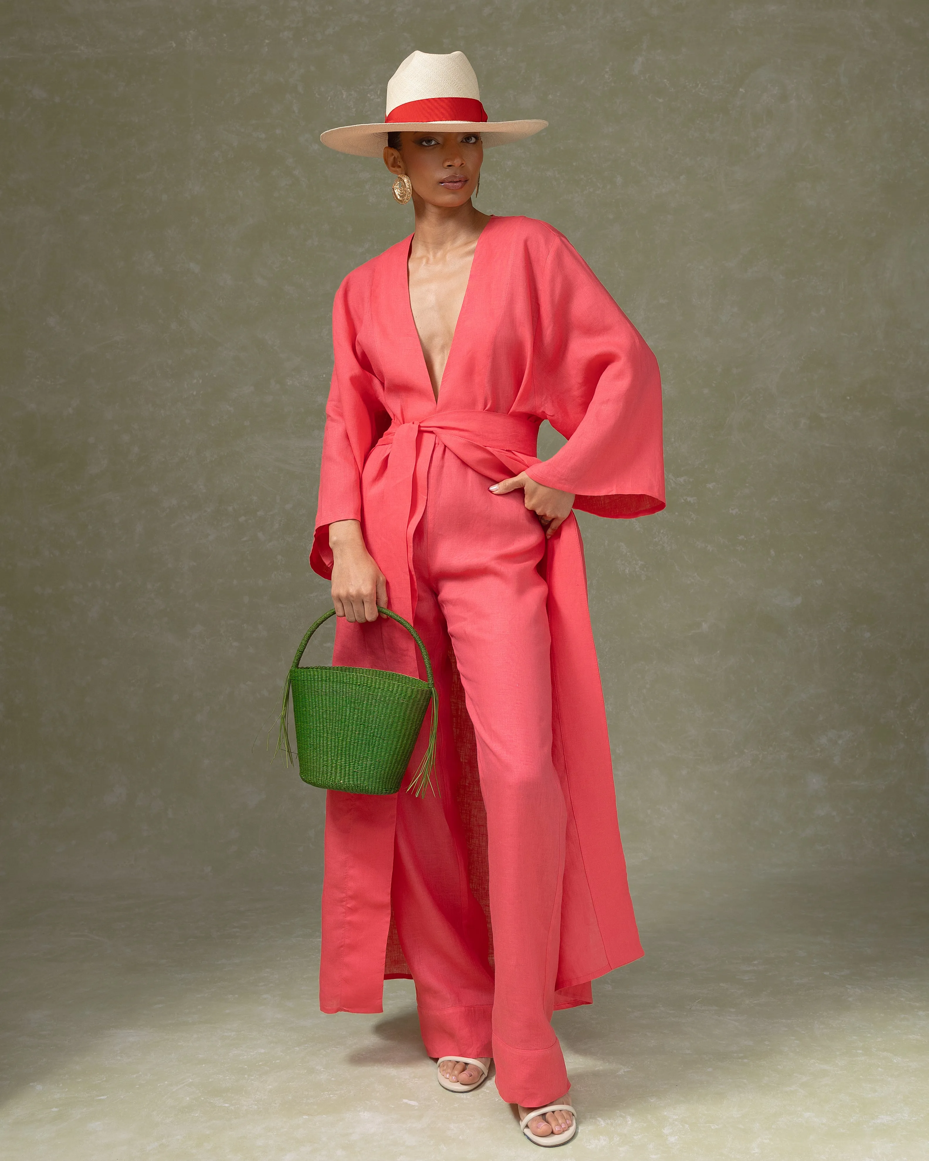 Silk Slouchy Pants