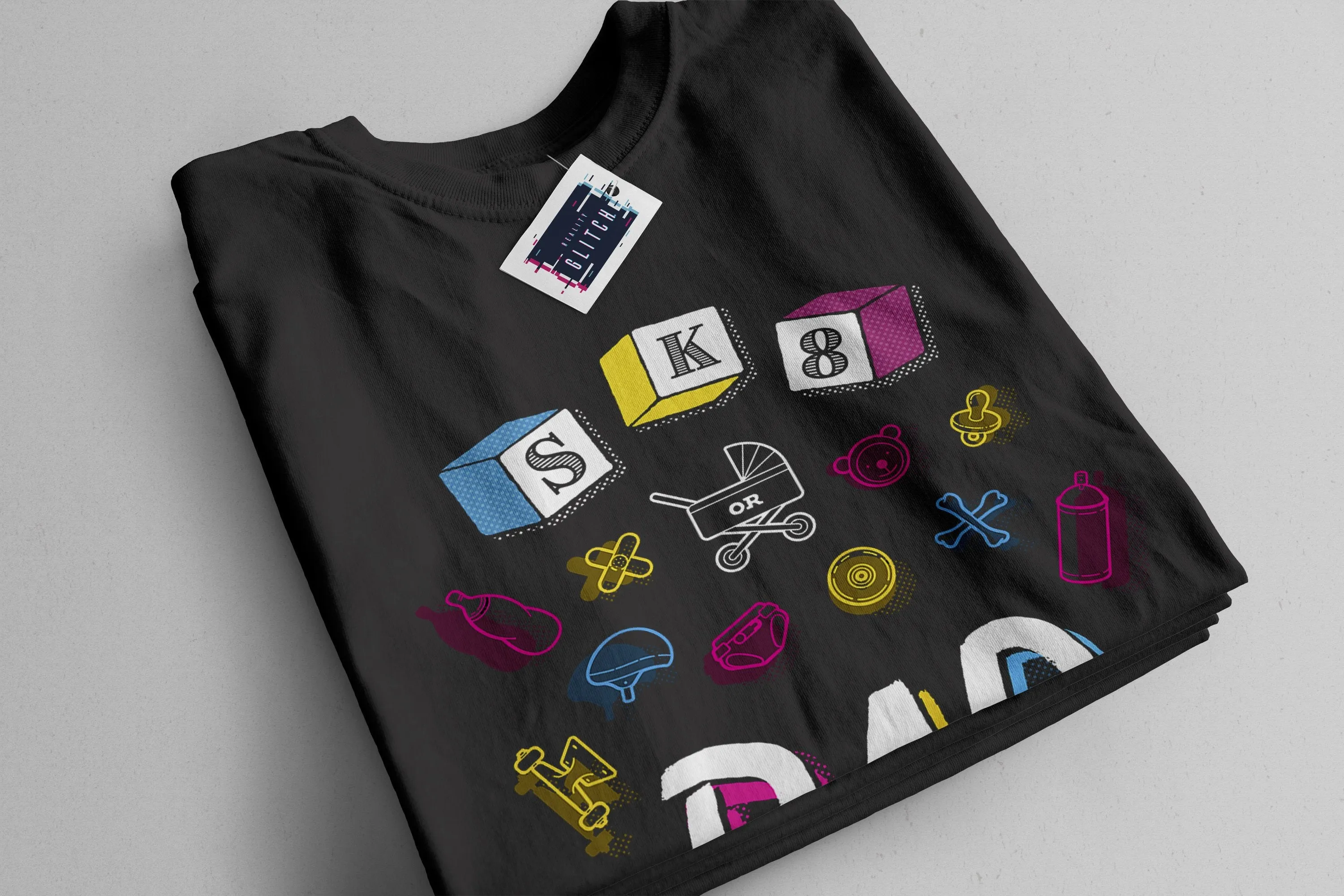 SK8 or Dad Mens T-Shirt