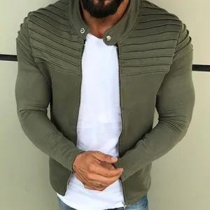 Slim Fit Sweater-Style 'Admiral' Jacket