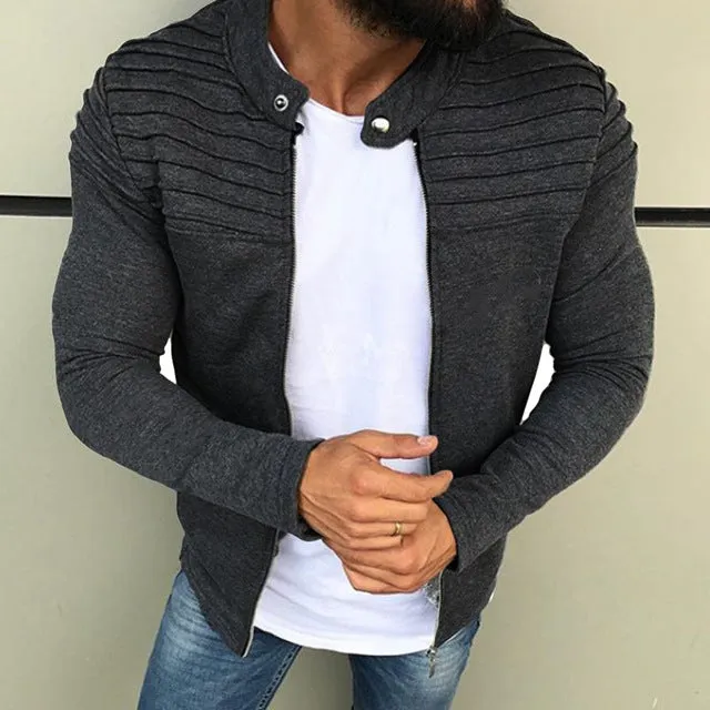 Slim Fit Sweater-Style 'Admiral' Jacket