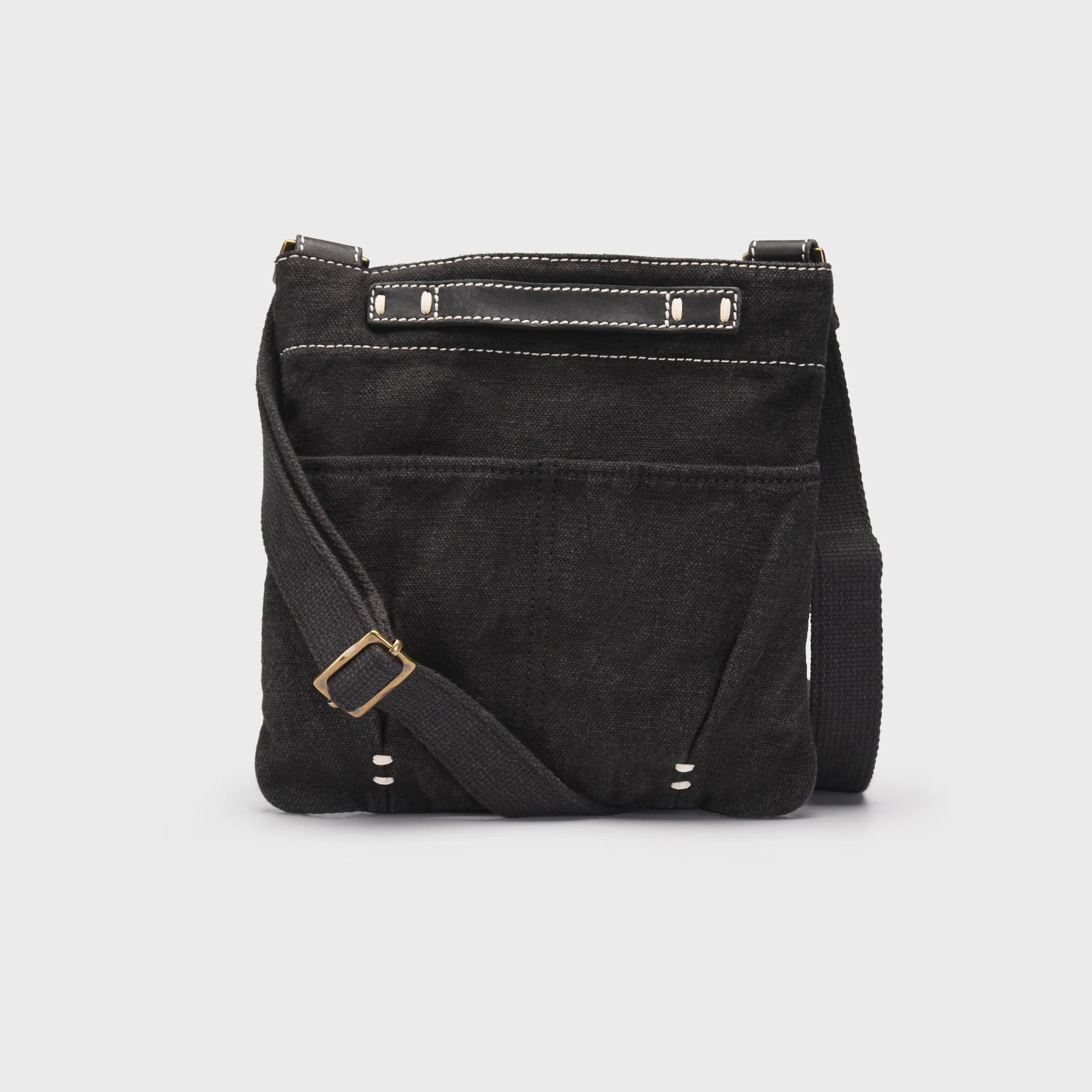 Small Washed Canvas Crossbody