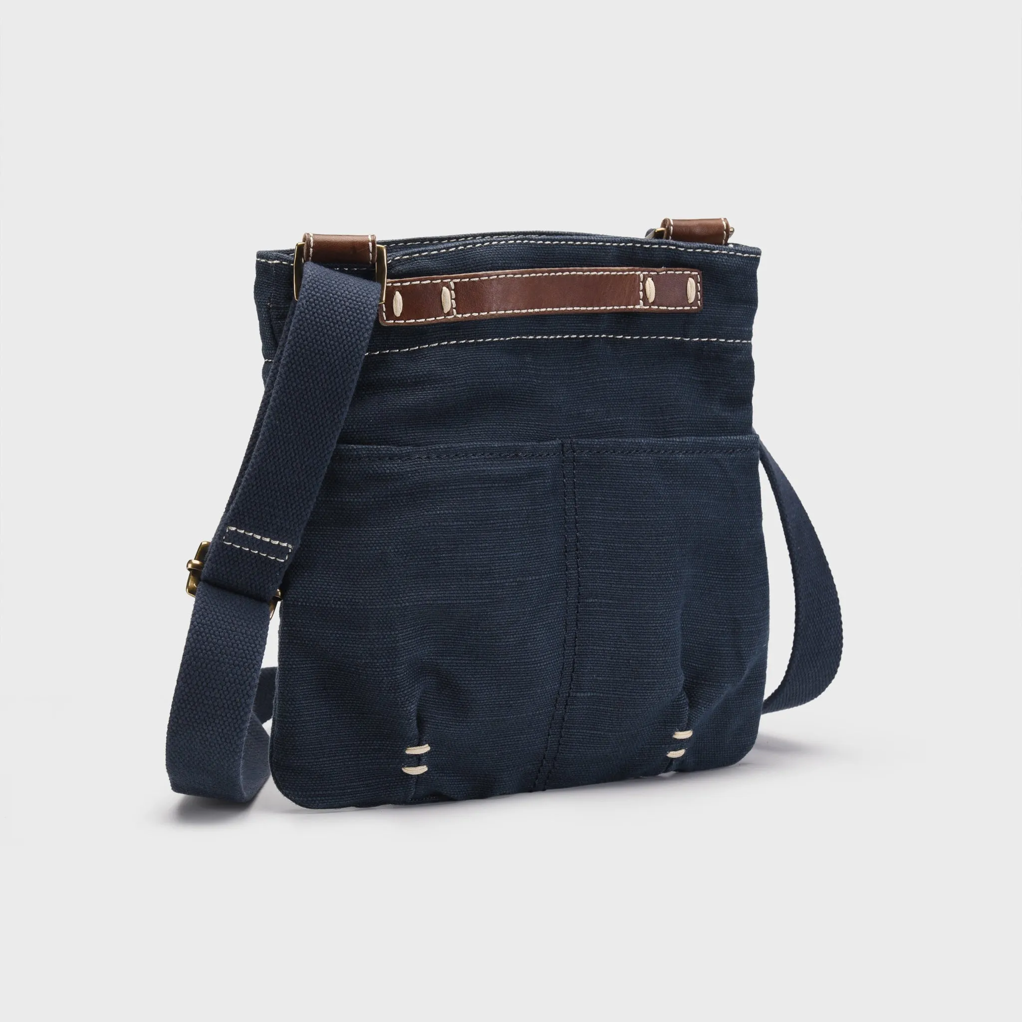 Small Washed Canvas Crossbody