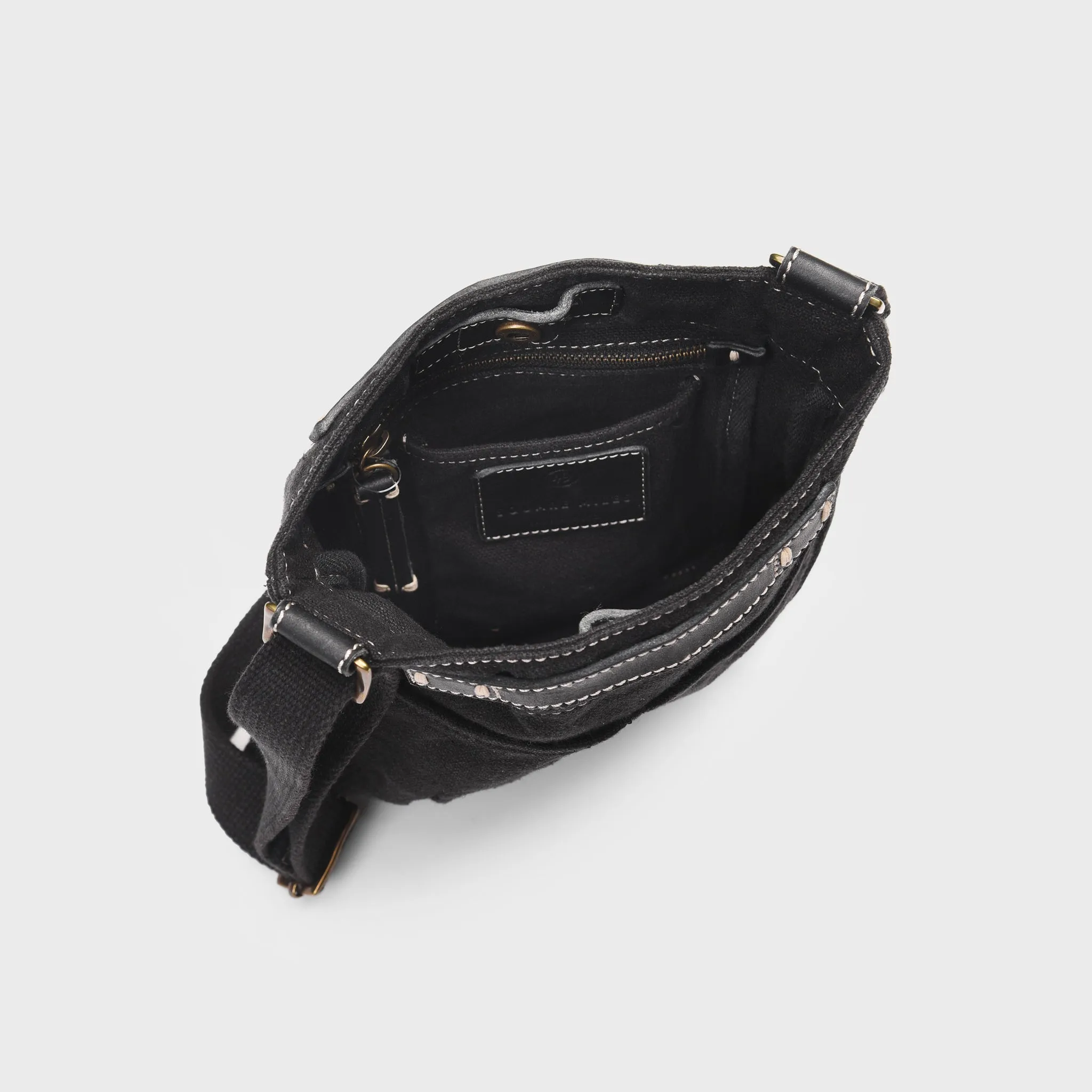 Small Washed Canvas Crossbody