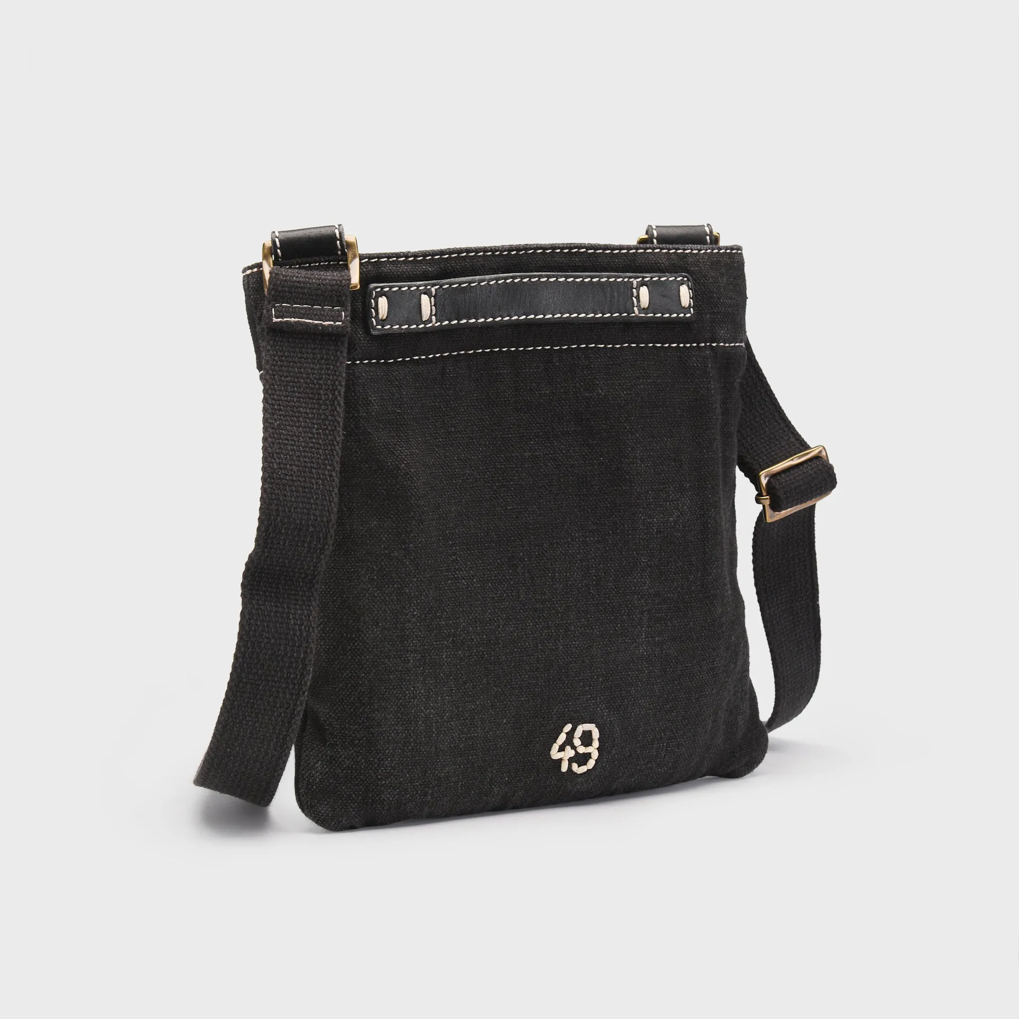 Small Washed Canvas Crossbody
